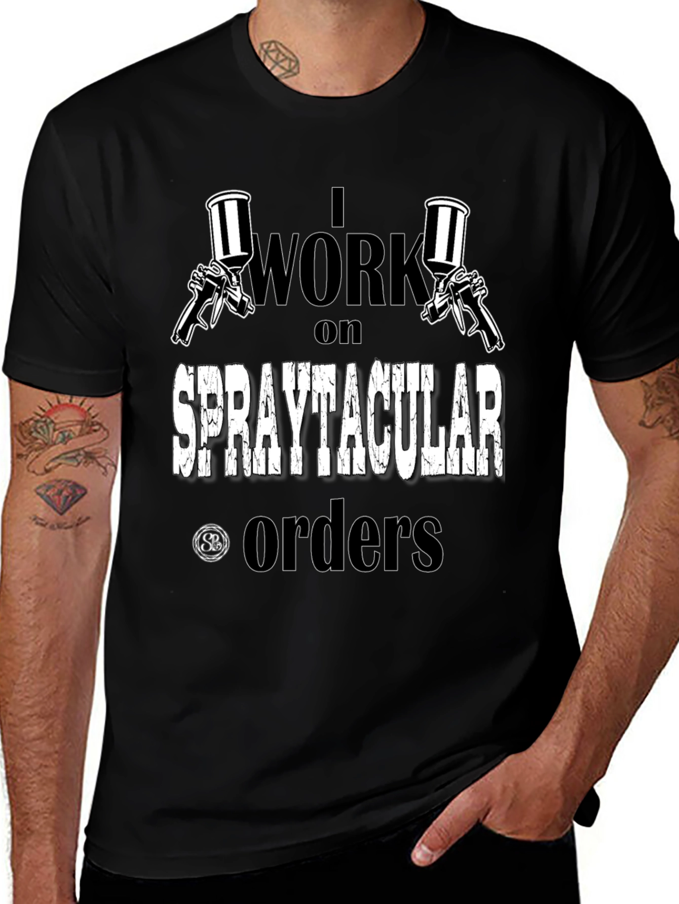 Variant 19 of Spraytacular Orders T-Shirt - Painter Gift