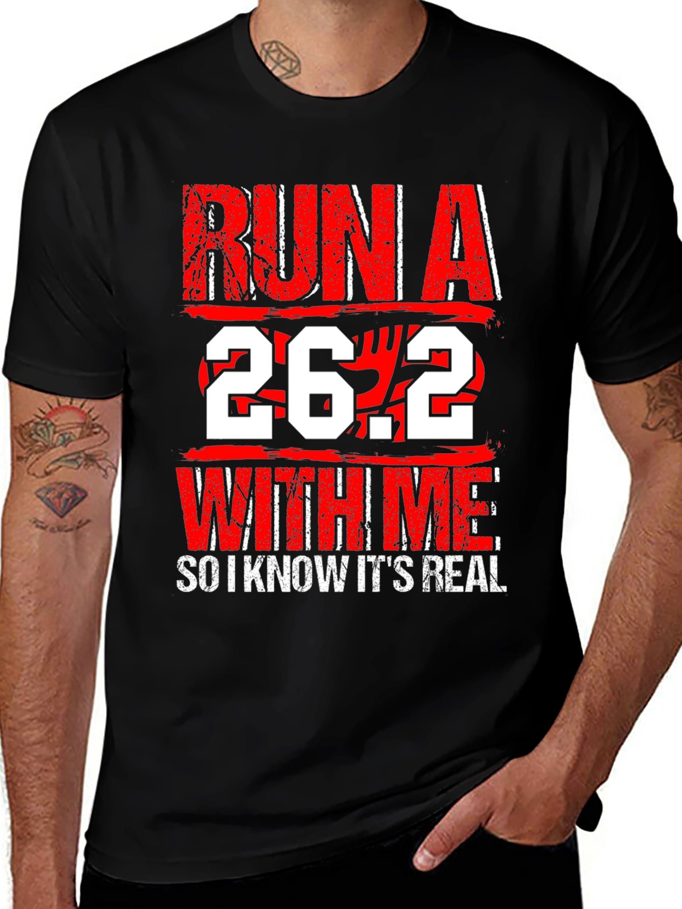 Variant 7 of Run A 26.2 With Me Graphic T-Shirt