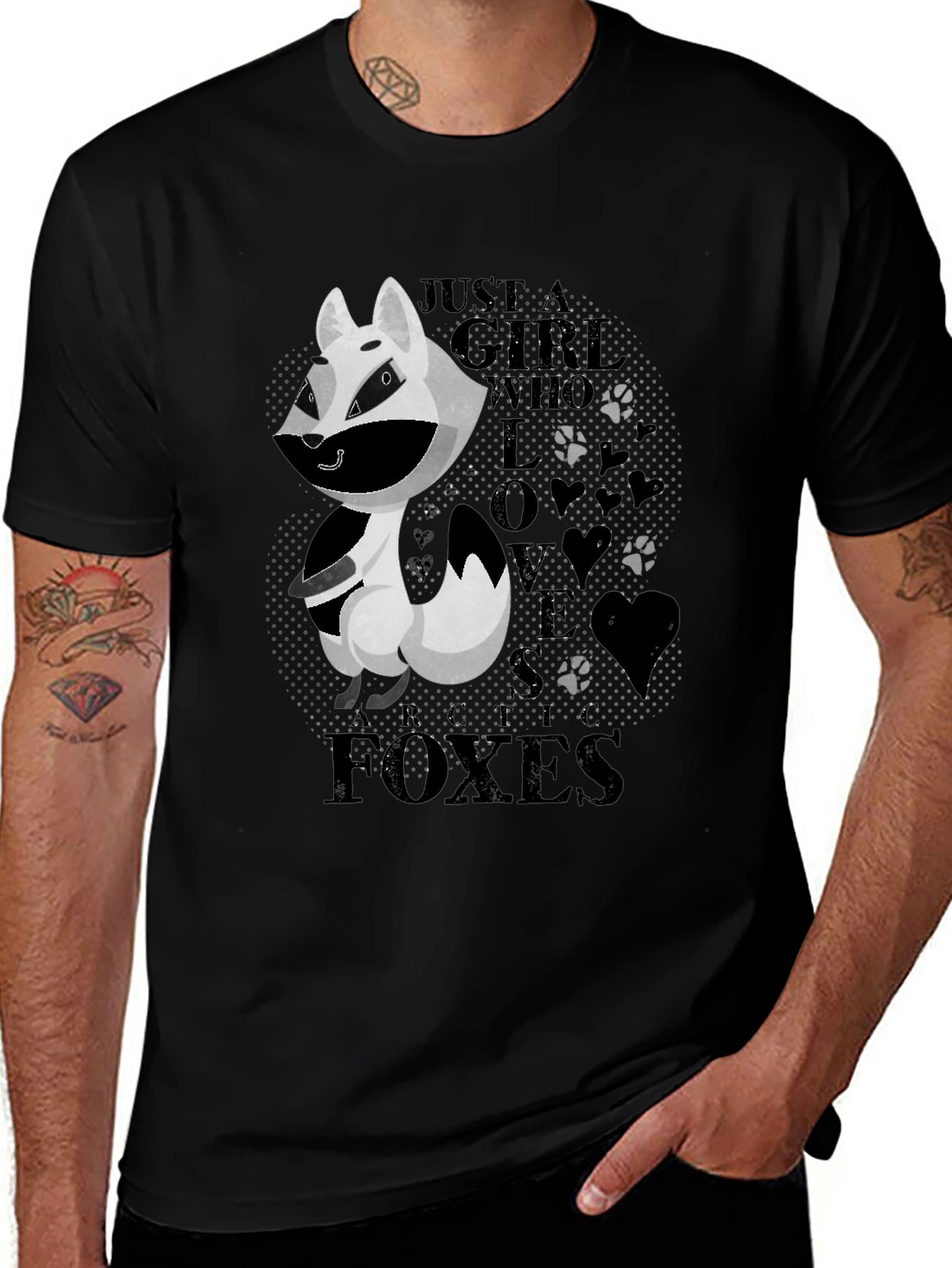 Variant 19 of Just a Girl Who Loves Foxes T-Shirt