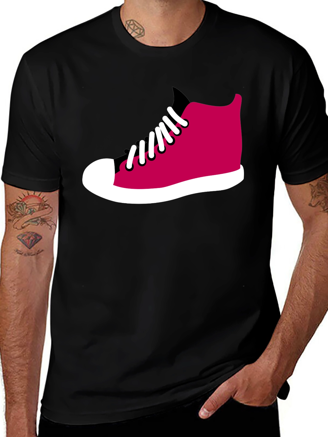 Variant 15 of Cool Sneaker Graphic Tee