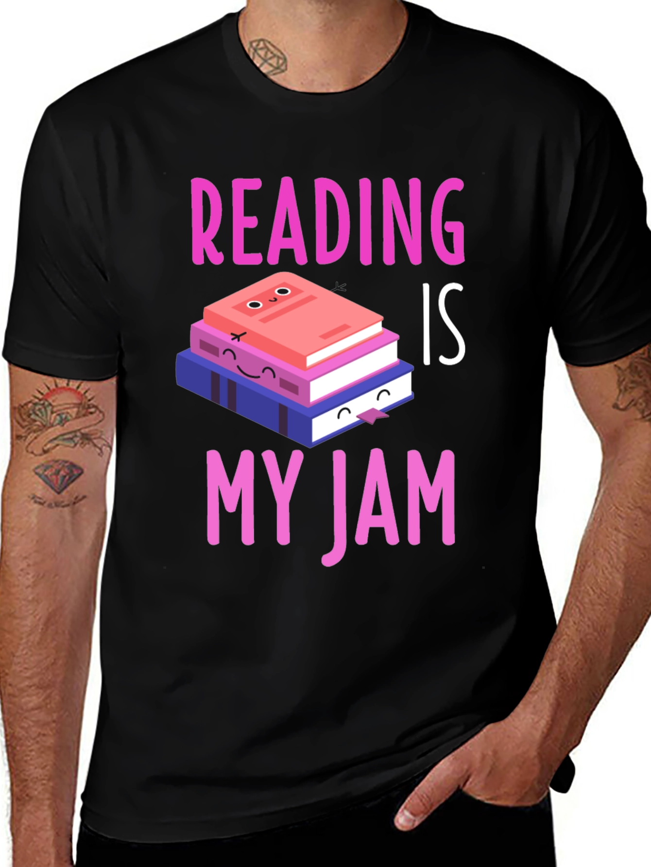 Variant 7 of Reading Is My Jam Graphic Tee