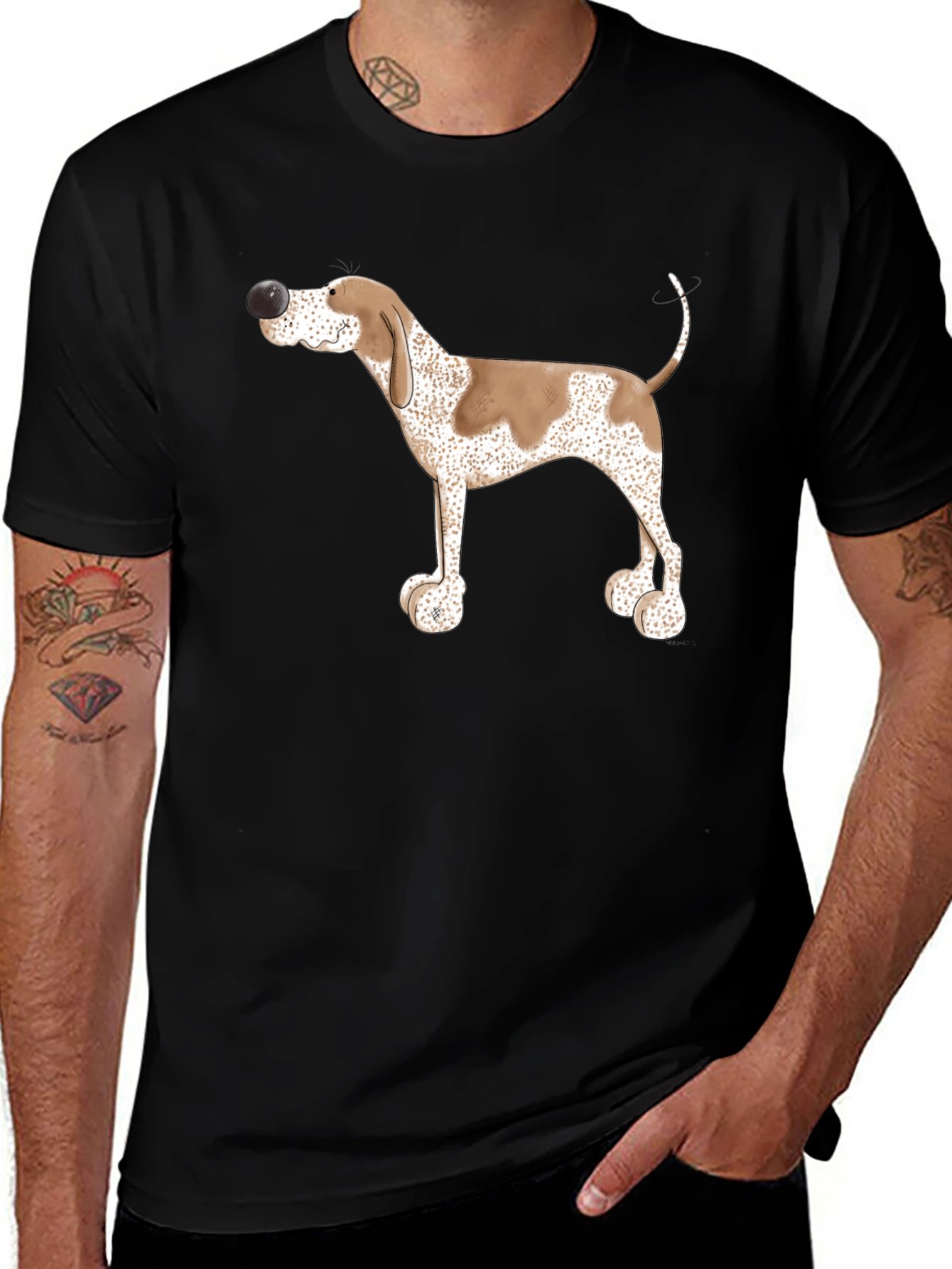 Dog Graphic T-Shirt