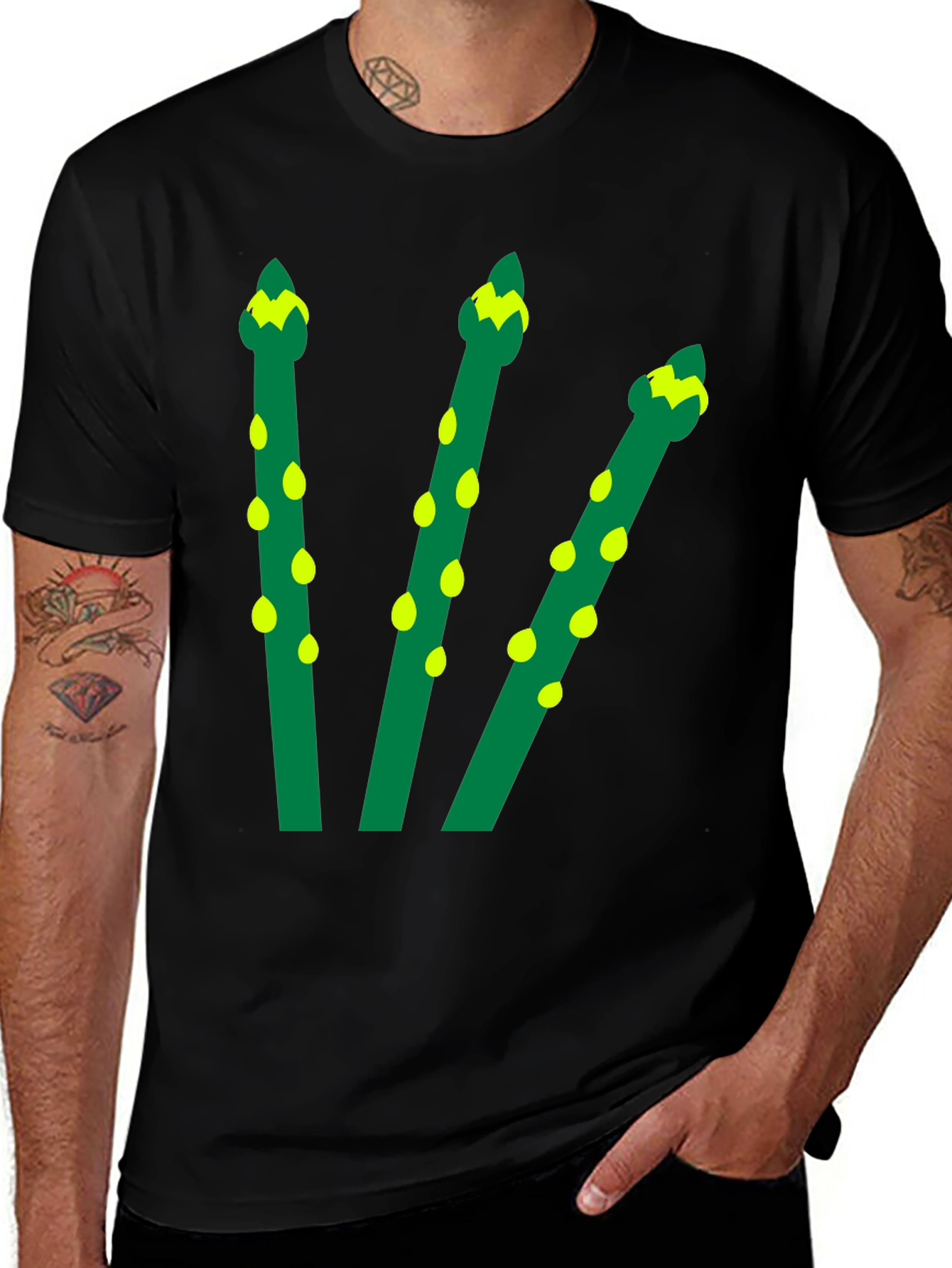 Variant 30 of Asparagus Graphic Tee