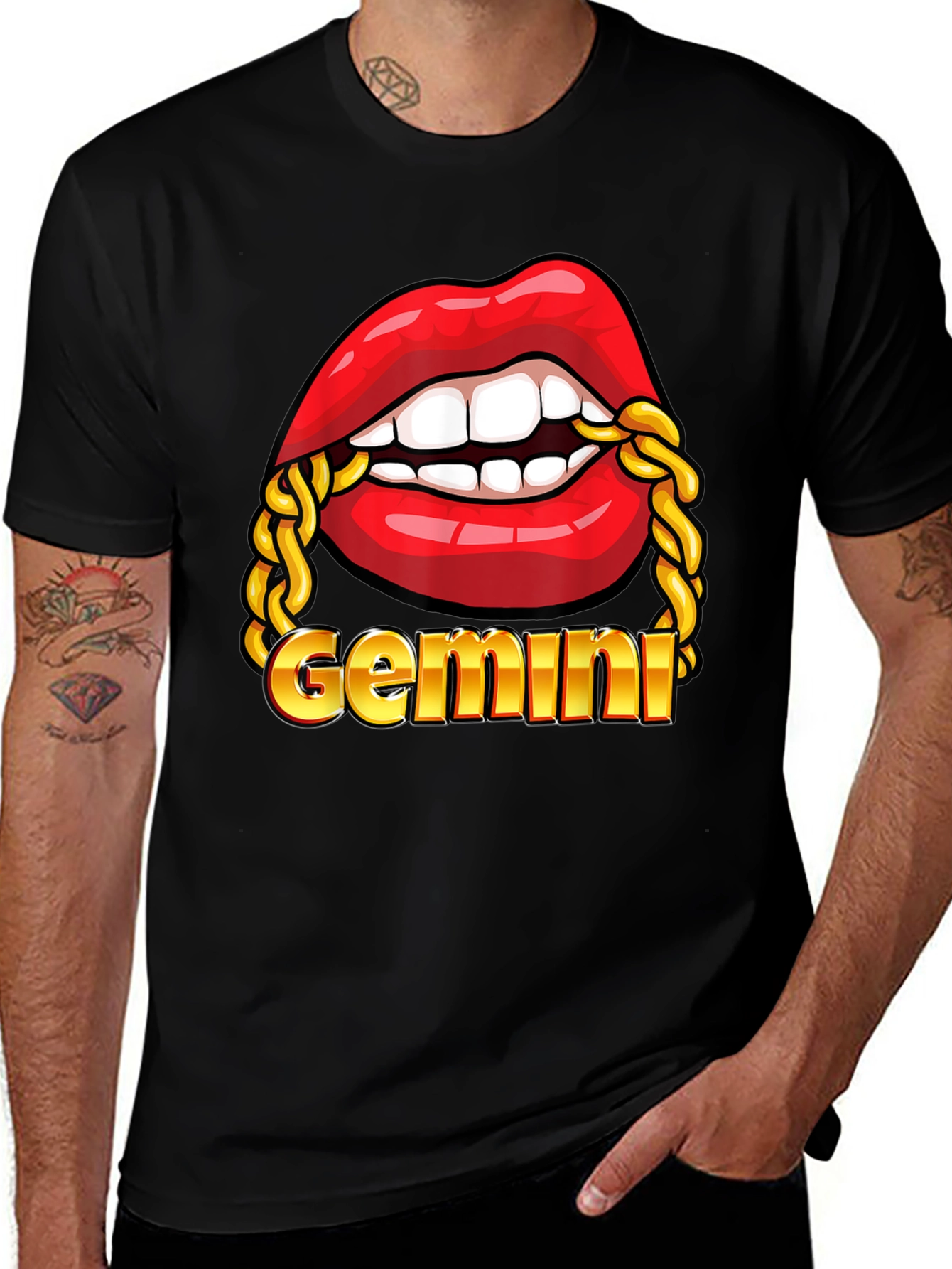 Gemini Lips Graphic Tee