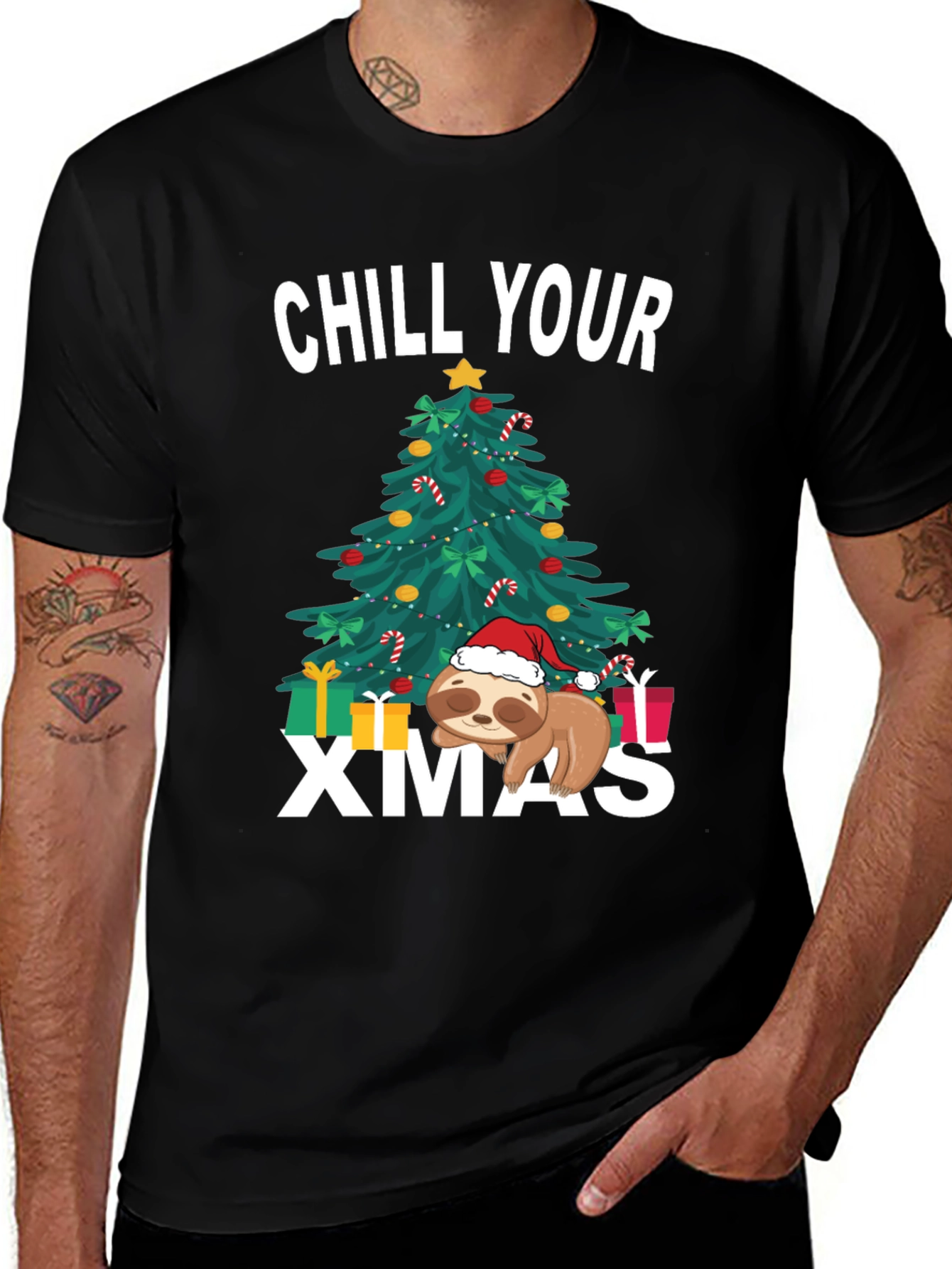 Chill Your Xmas Sloth T-Shirt