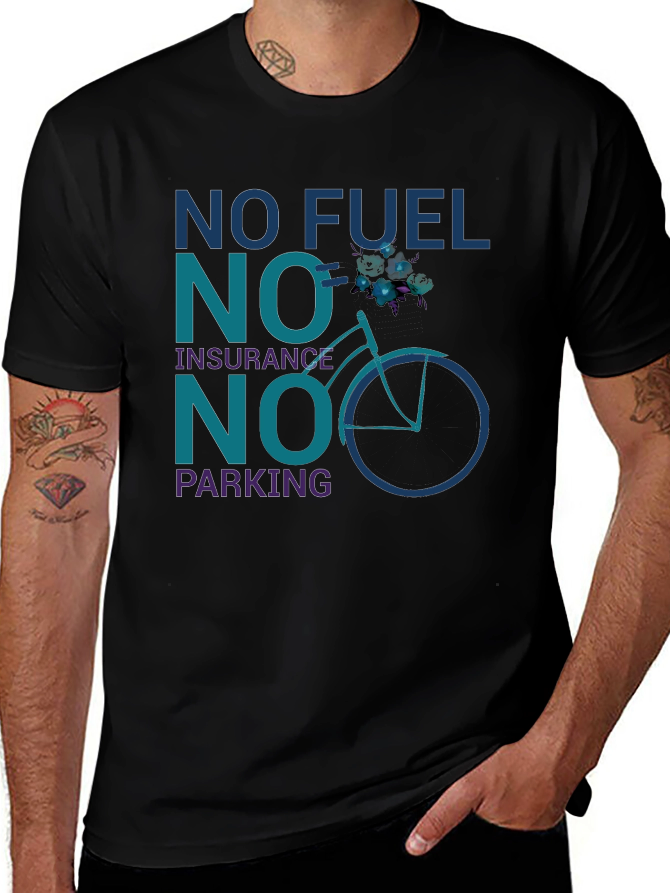 No Fuel, No Insurance, No Parking T-Shirt