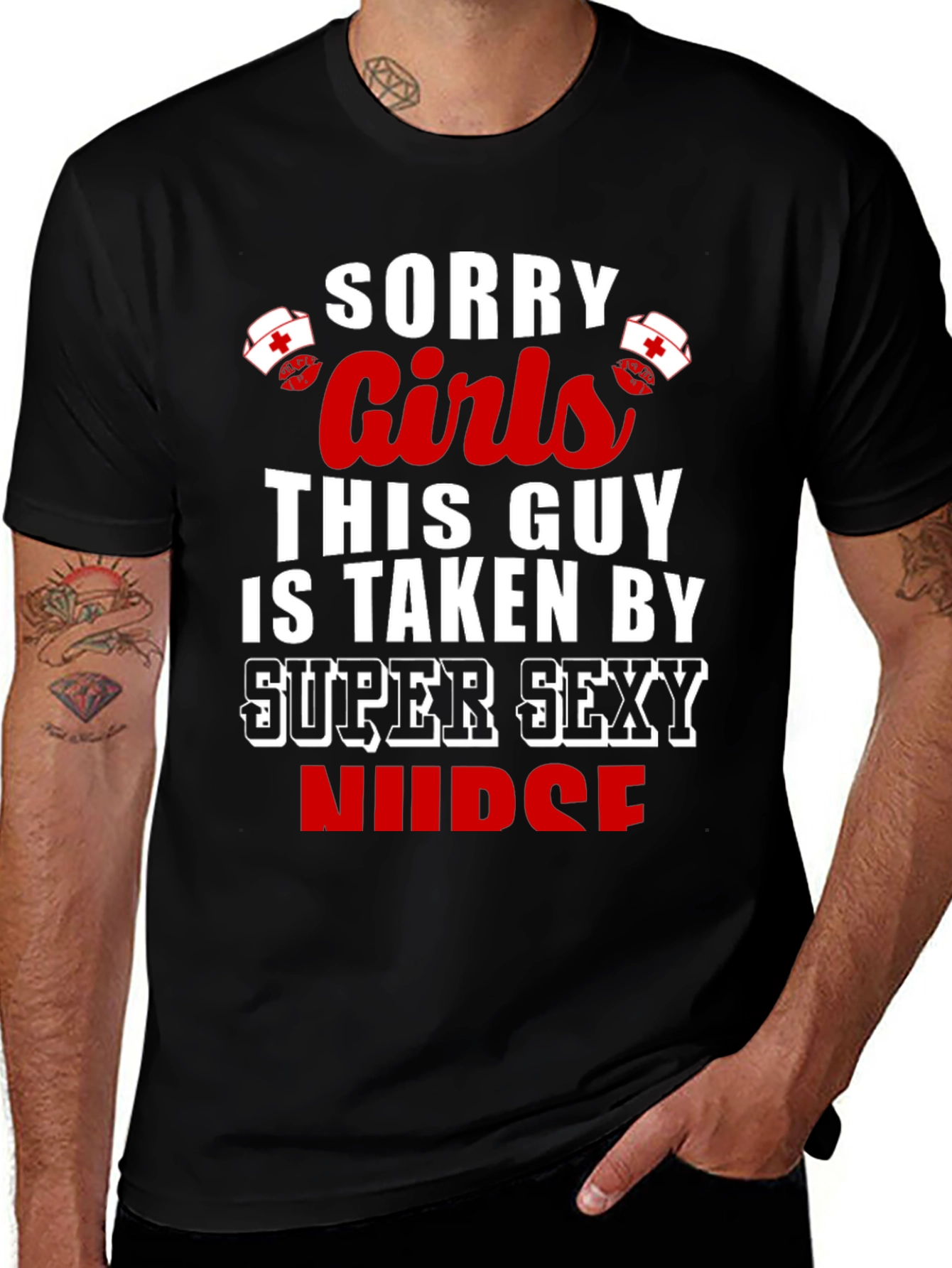 Variant 21 of Sorry Girls Super Sexy Nurse T-Shirt