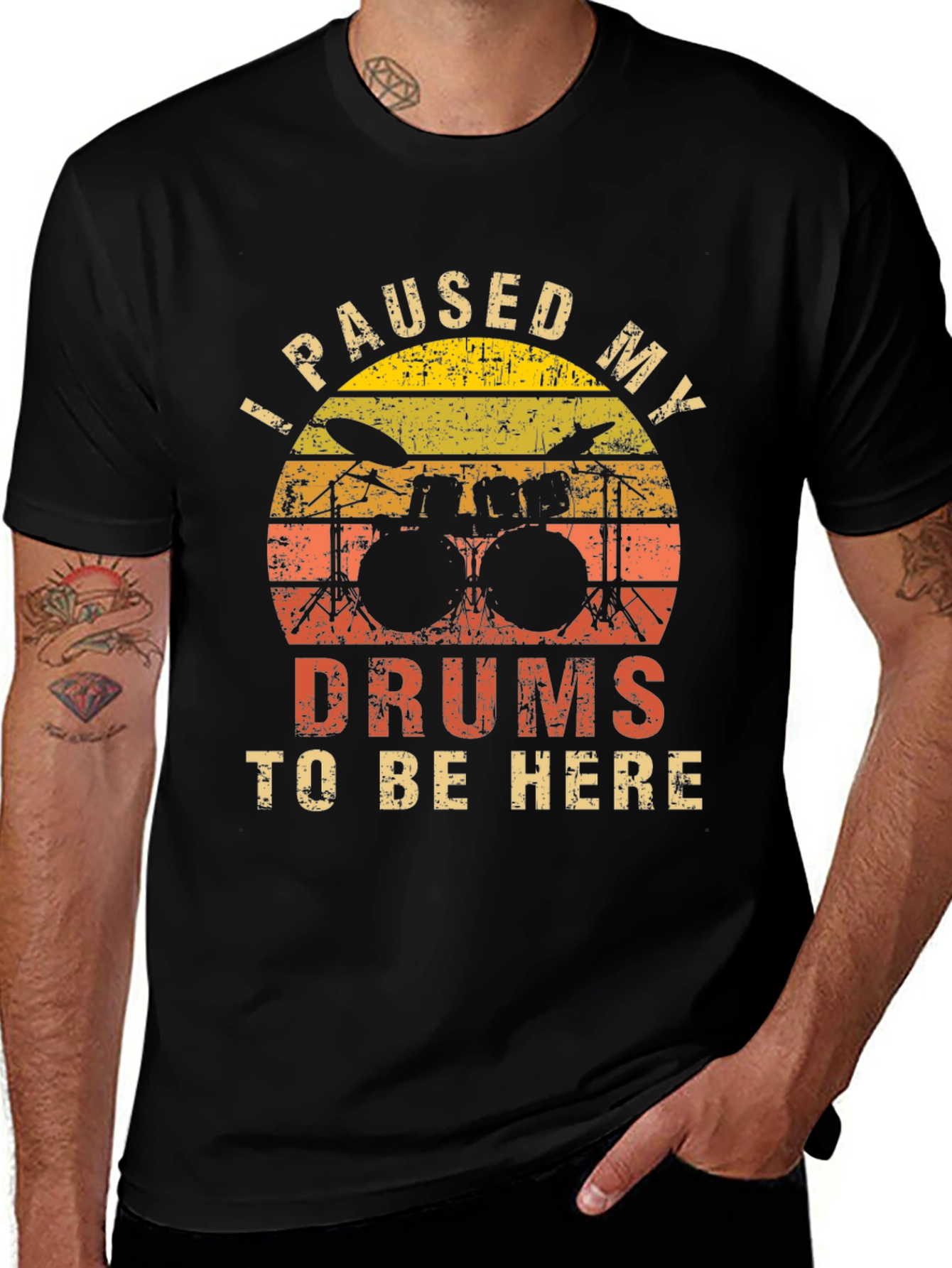 I Paused My Drums T-Shirt