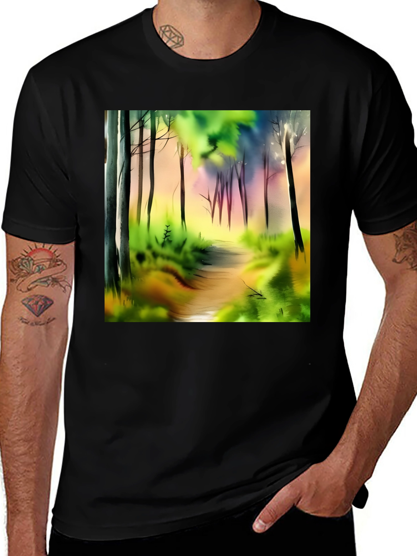 Variant 18 of Nature Walk Graphic Tee