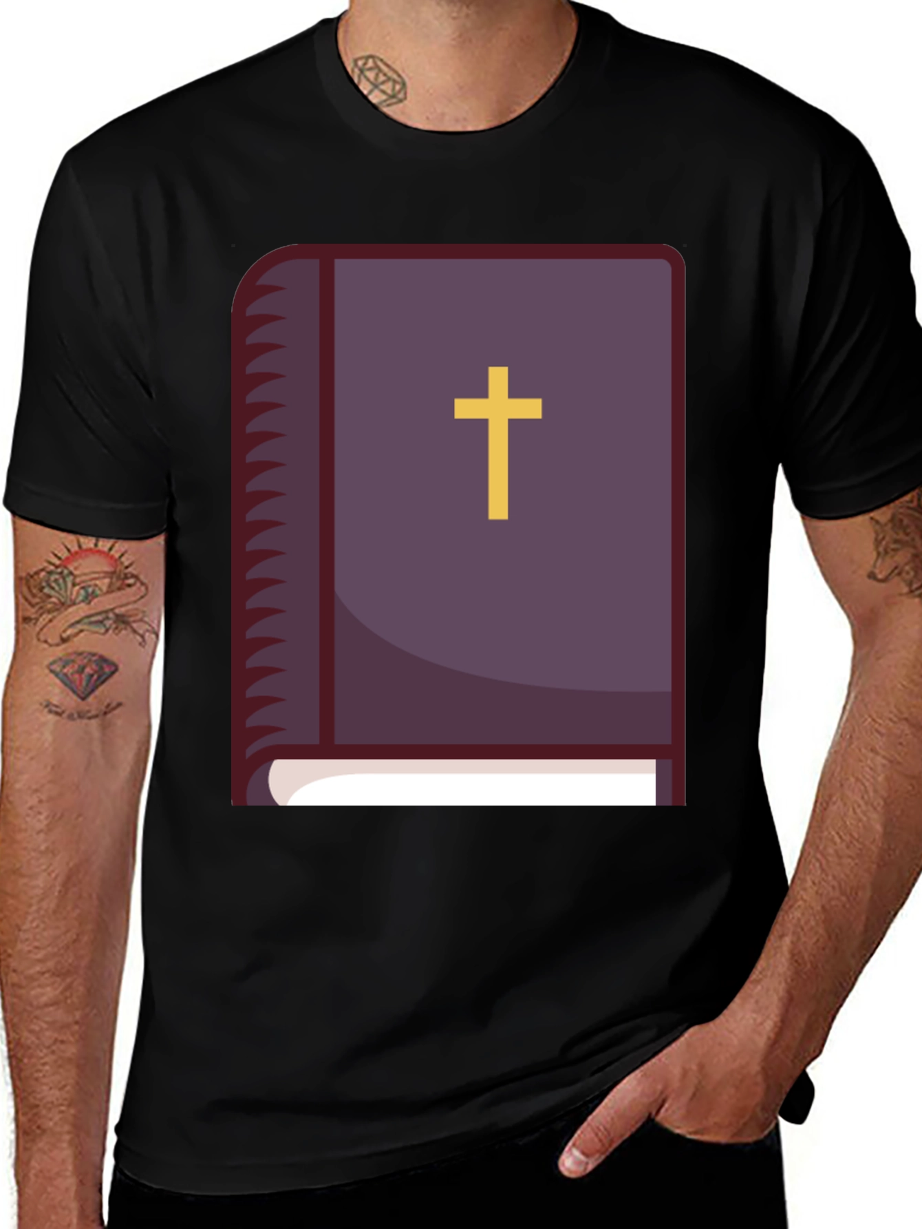 Religious Cross T-Shirt, Christian Faith Apparel