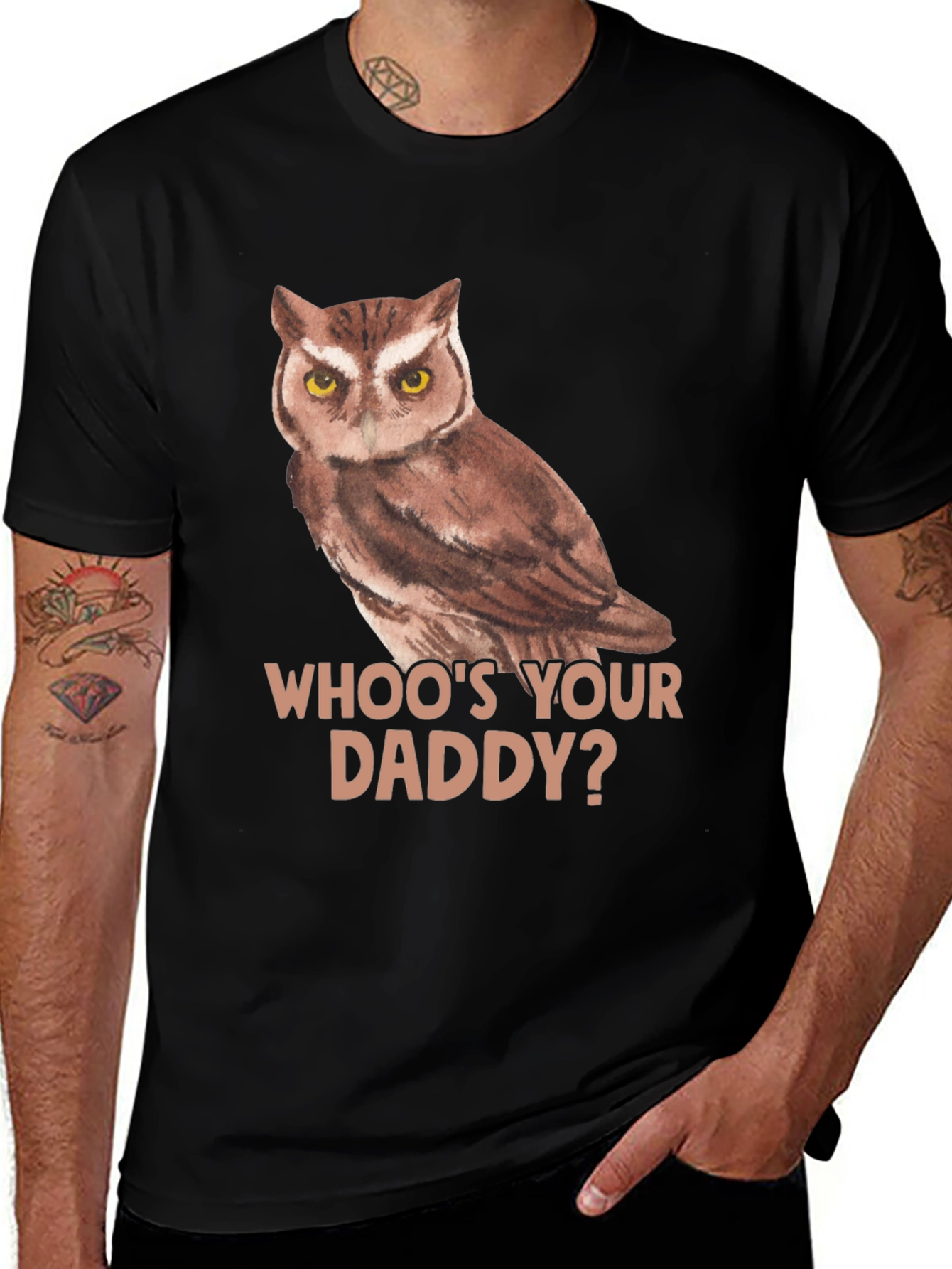 Variant 30 of Whoo's Your Daddy Owl T-Shirt