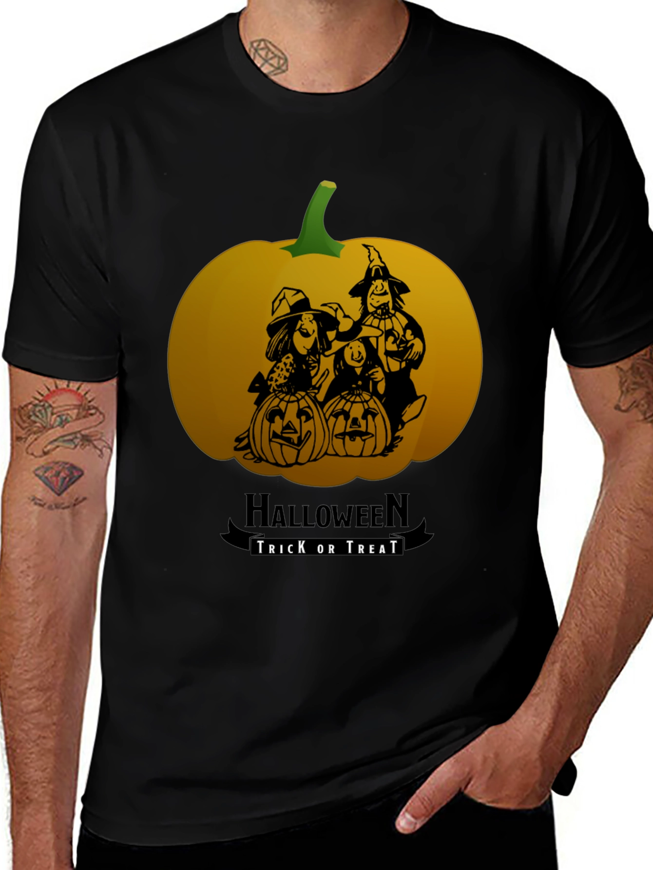 Halloween Trick or Treat Pumpkin T-Shirt