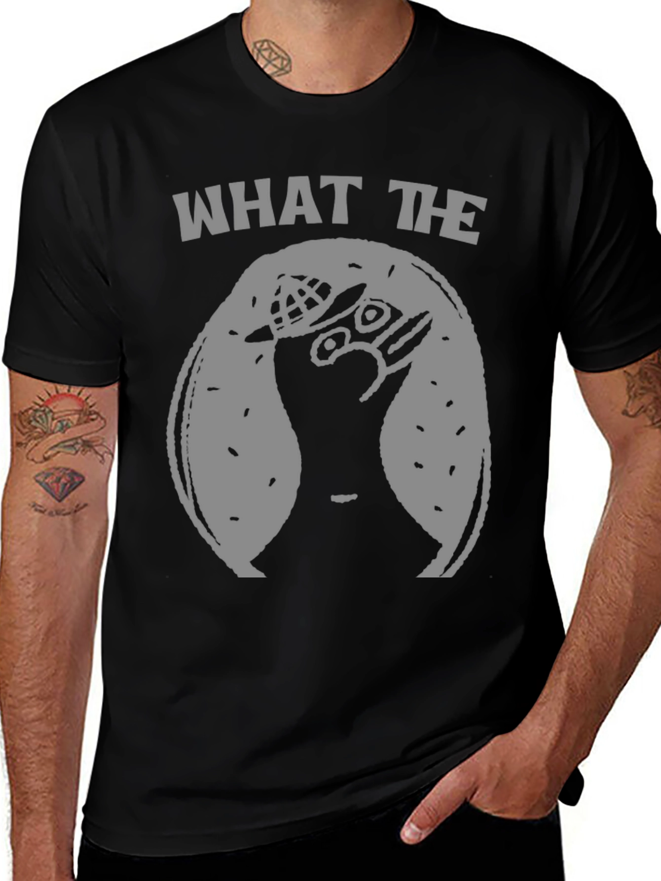 Variant 7 of What The Meme T-Shirt - Funny Graphic Tee