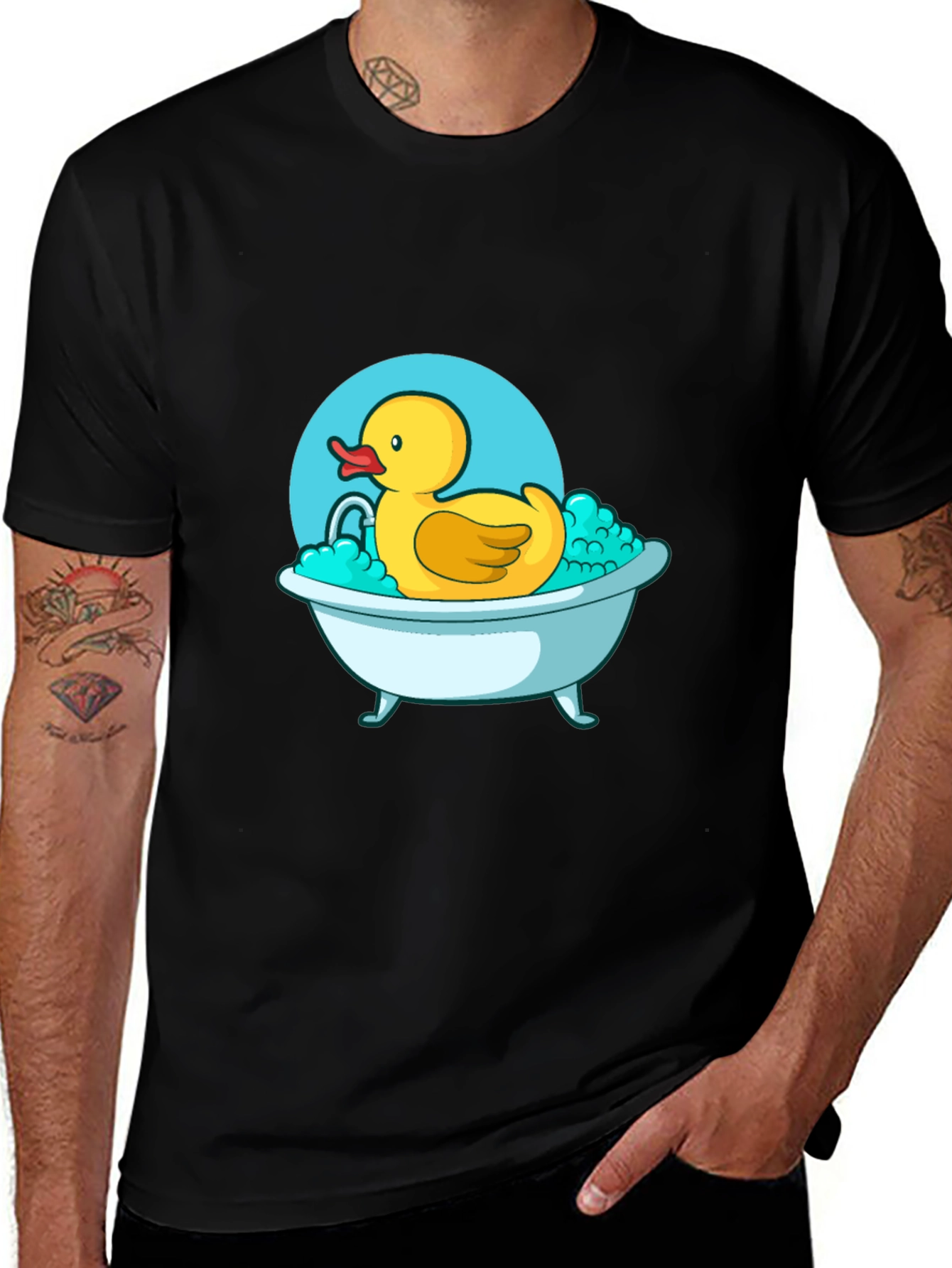Variant 12 of Rubber Duckie Bathtub Graphic Tee