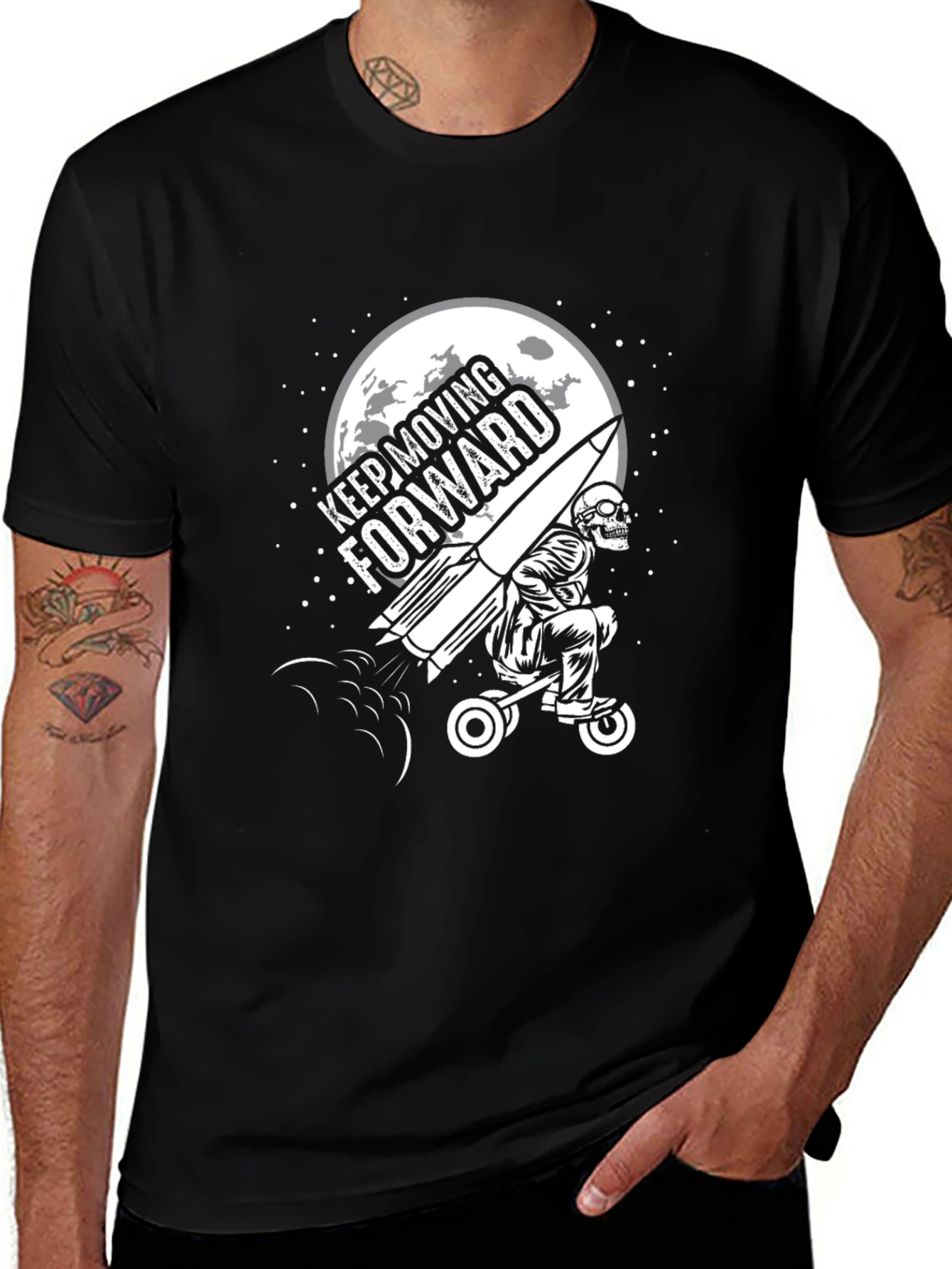 Variant 2 of Keep Moving Forward Graphic T-Shirt