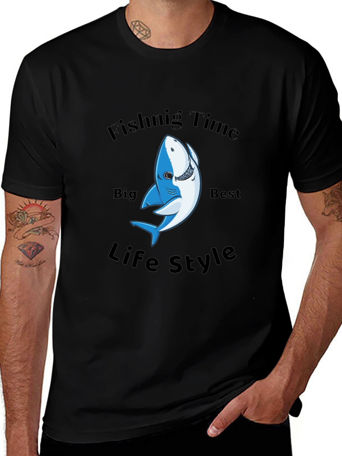 Variant 10 of Fishing Lifestyle T-Shirt