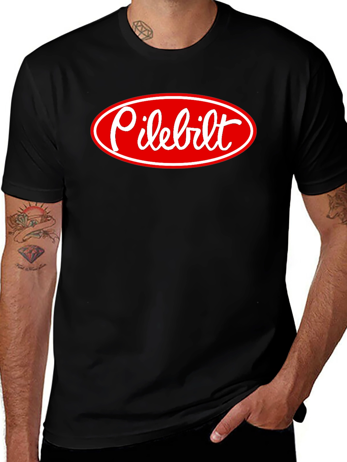 Peterbilt Logo Black T-Shirt