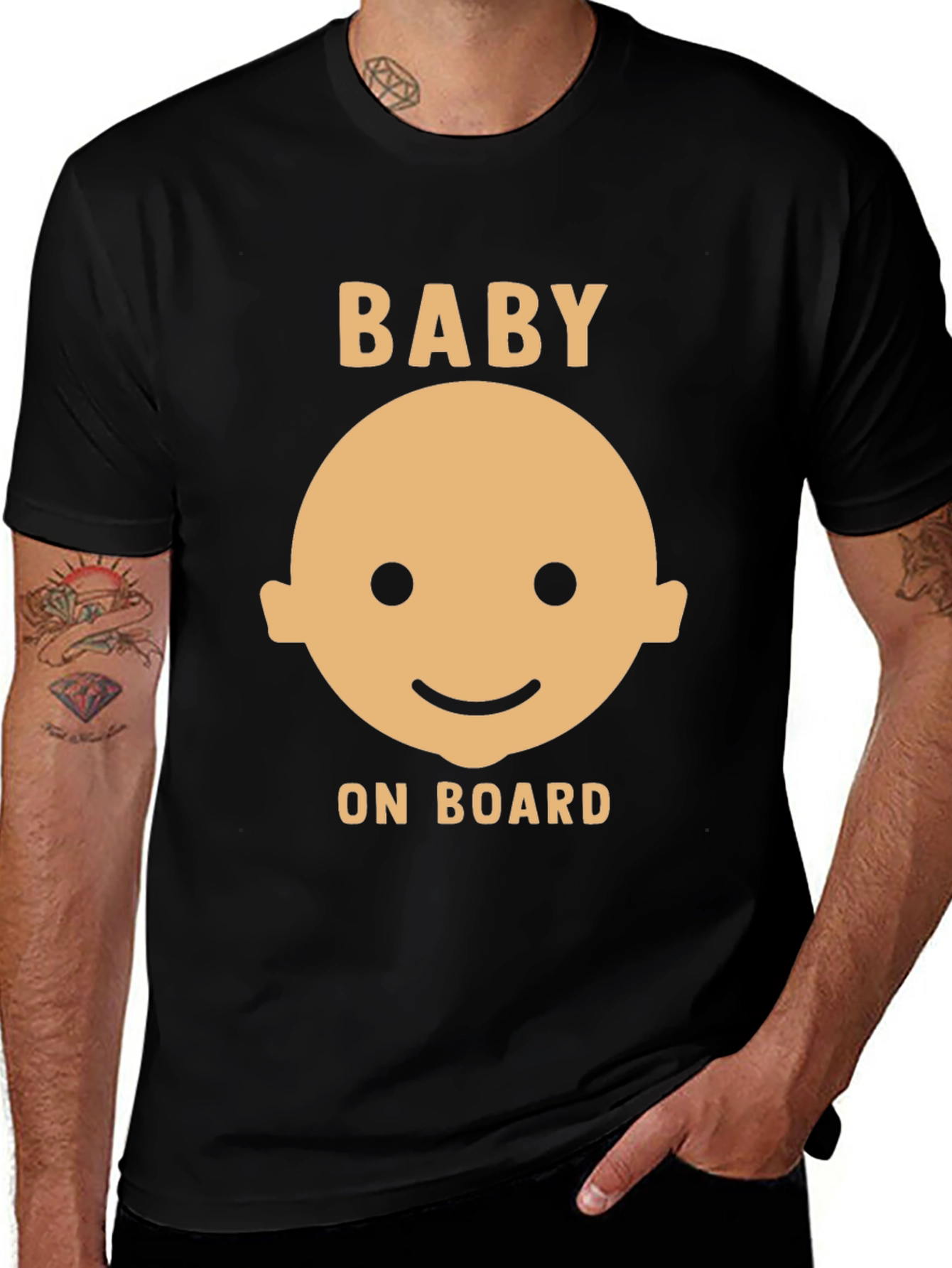 Variant 23 of Baby On Board Graphic Tee