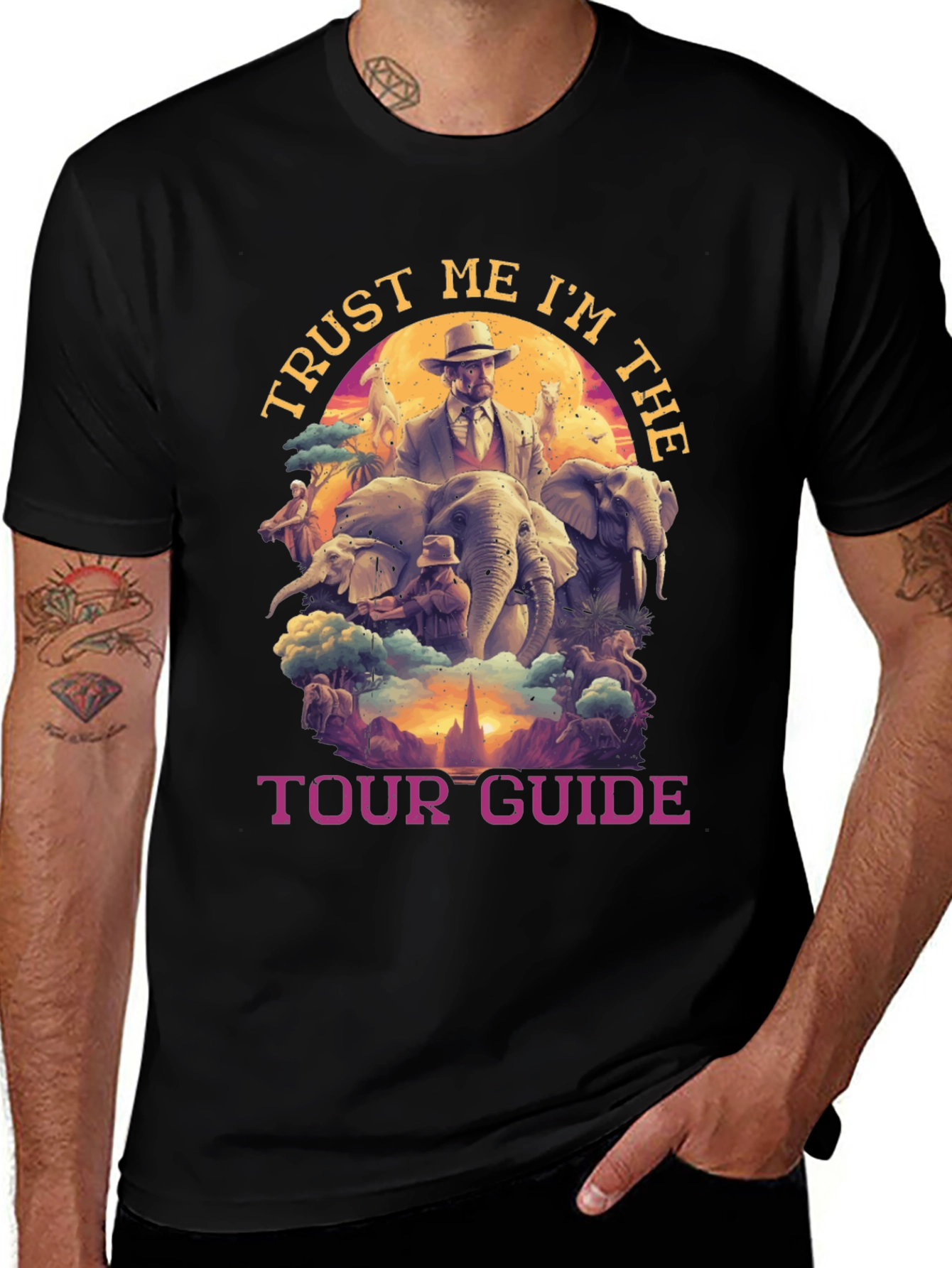 Variant 16 of Trust Me I'm The Tour Guide T-Shirt