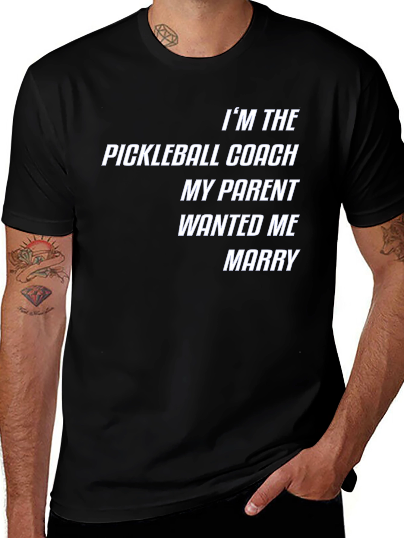 Variant 27 of Funny Pickleball Coach T-Shirt