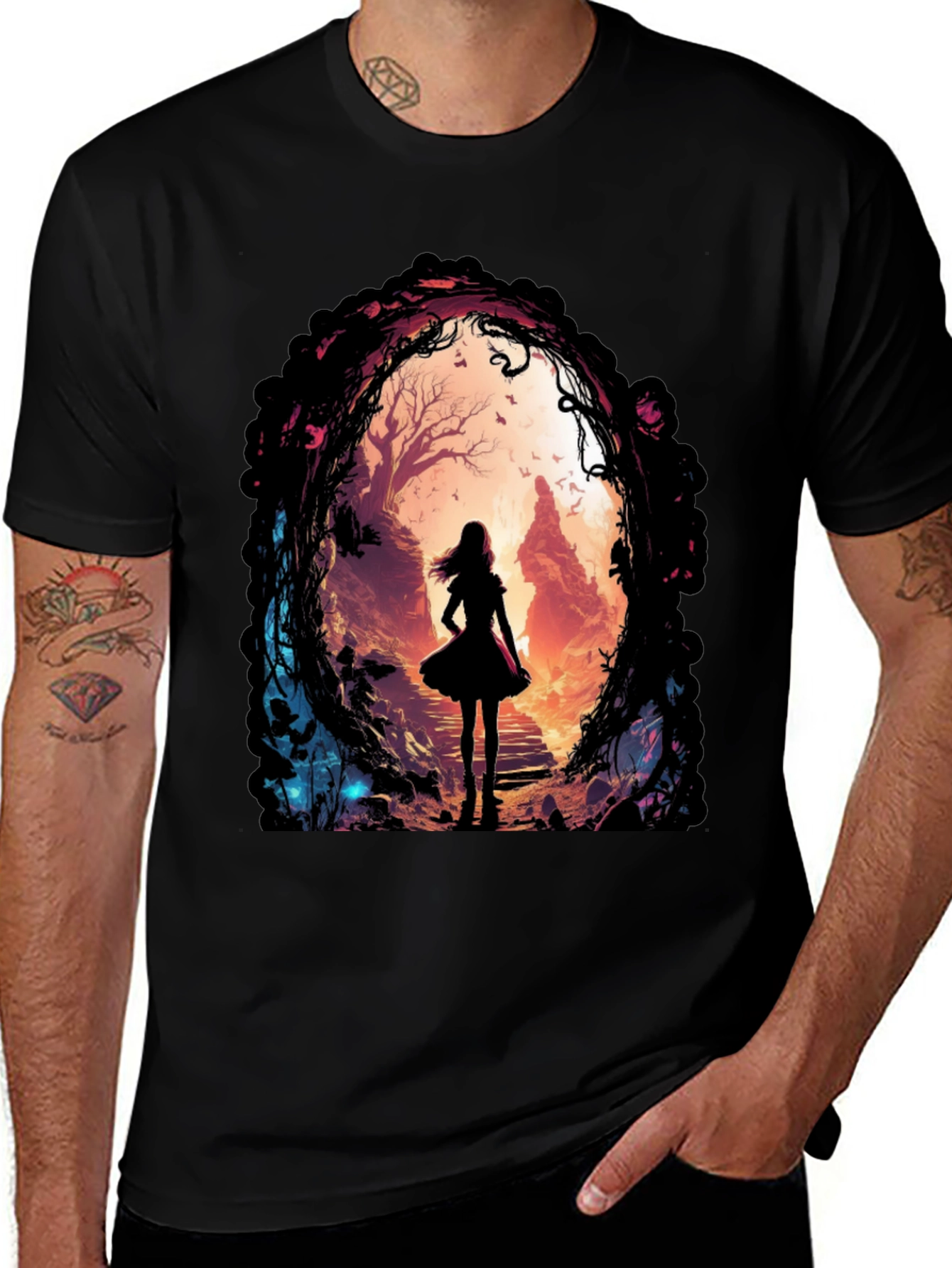 Variant 24 of Enchanting Forest Graphic Tee