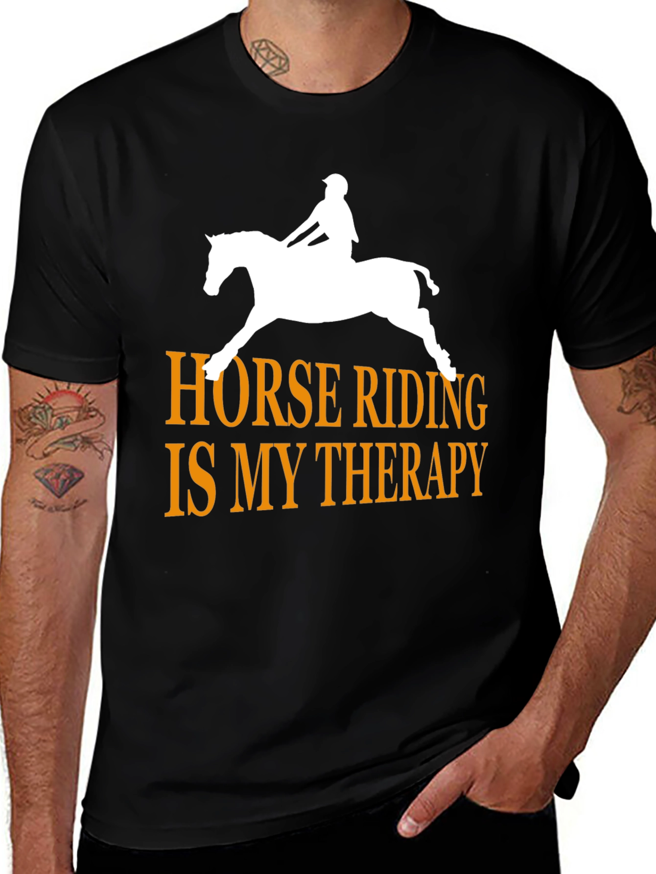 Variant 15 of Horse Riding Therapy T-Shirt