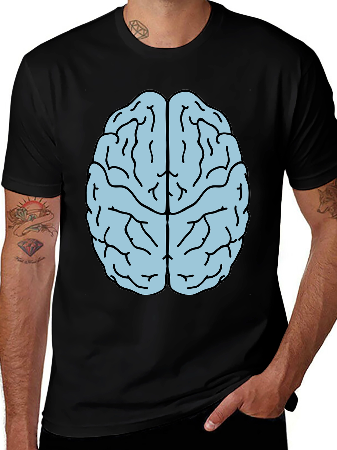 Variant 12 of Brain Graphic T-Shirt - Smart Style