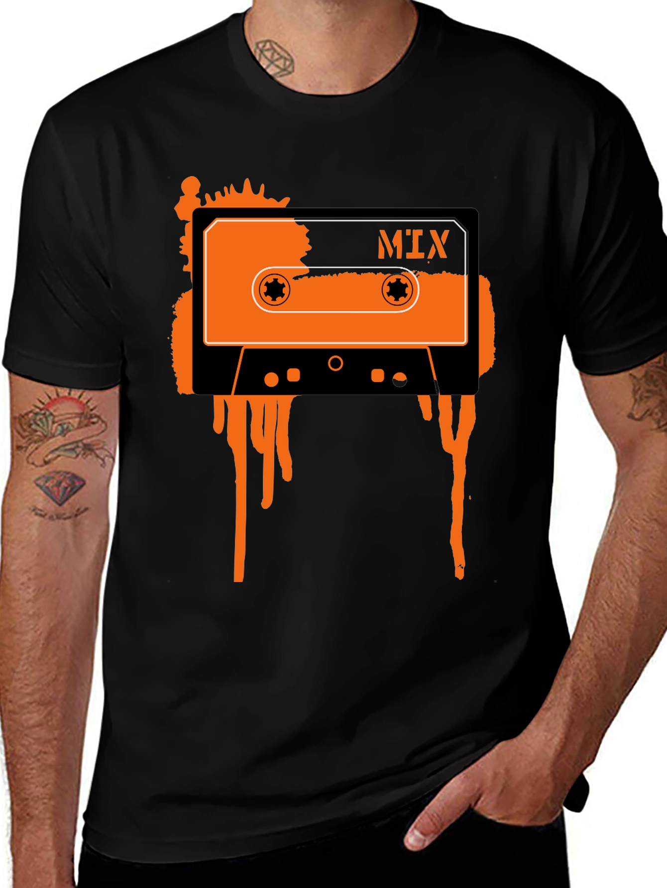 Variant 15 of Retro Mix Tape Graphic T-Shirt