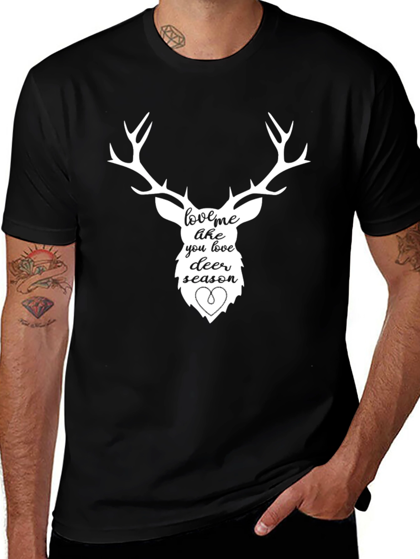 Variant 18 of Love Me Like You Love Deer Season T-Shirt