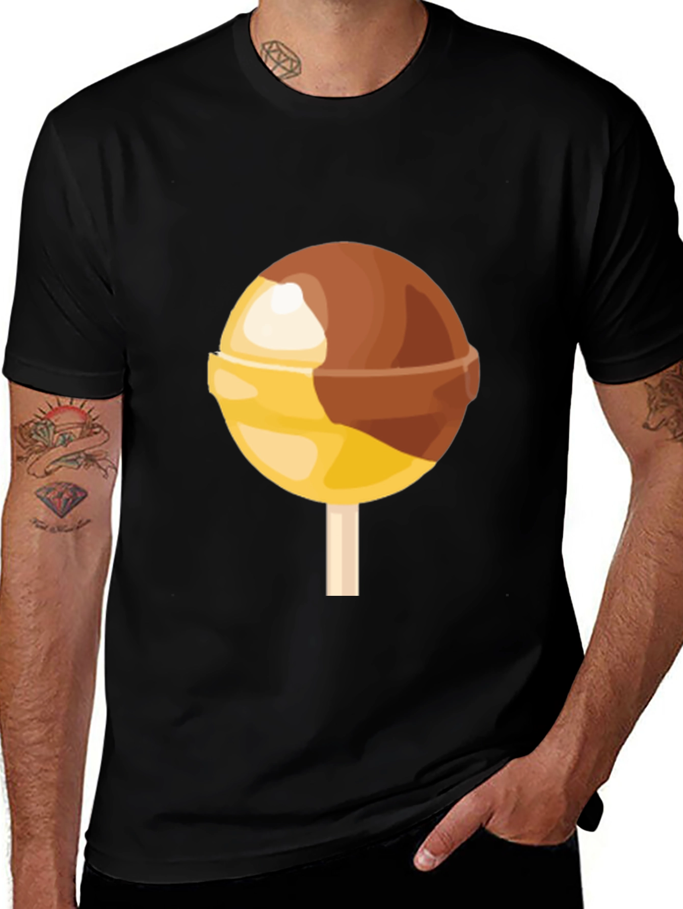 Variant 19 of Lollipop Graphic Tee - Sweet Style