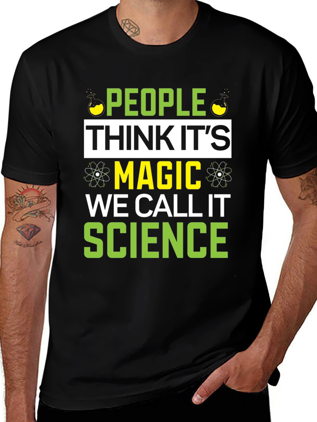 Variant 23 of Science Magic T-Shirt - Funny Gift for Scientists