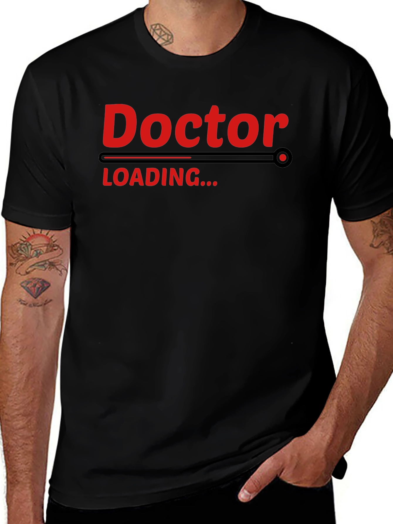 Variant 12 of Doctor Loading Funny Graphic T-Shirt