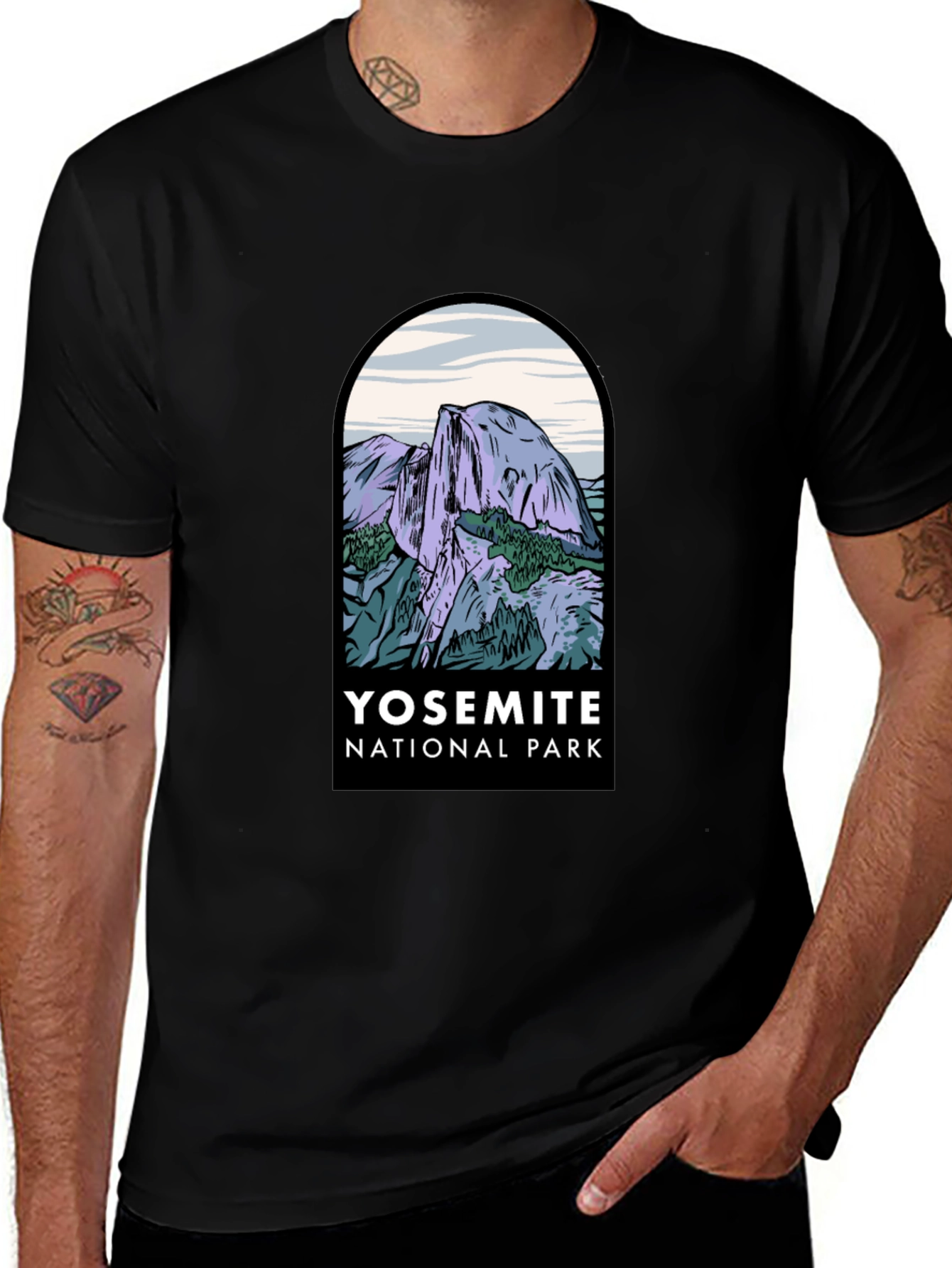 Yosemite National Park Graphic Tee - Stylish Outdoor Adventure Shirt