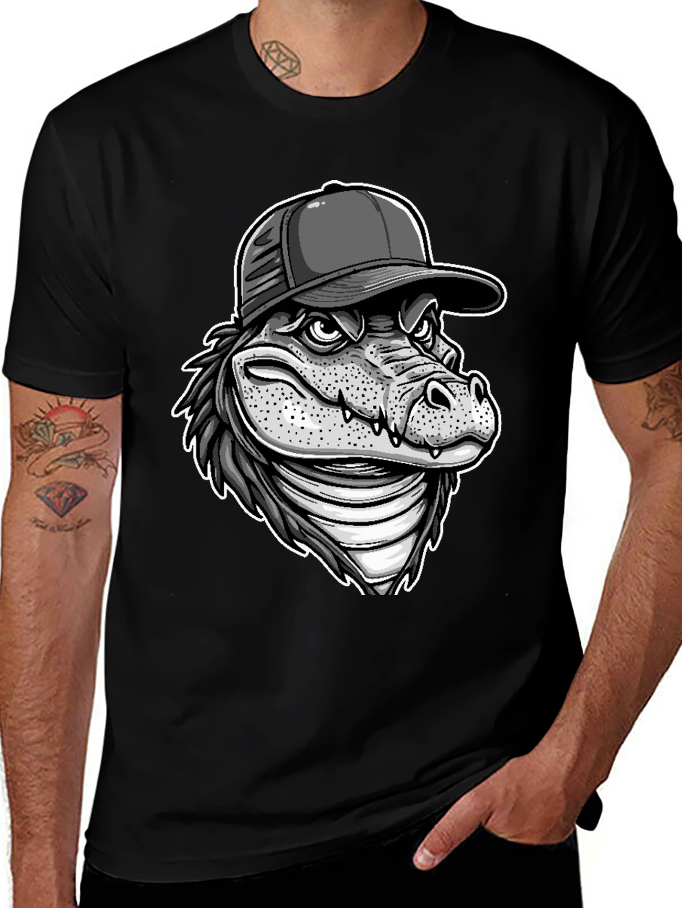 Variant 3 of Alligator Graphic Tee