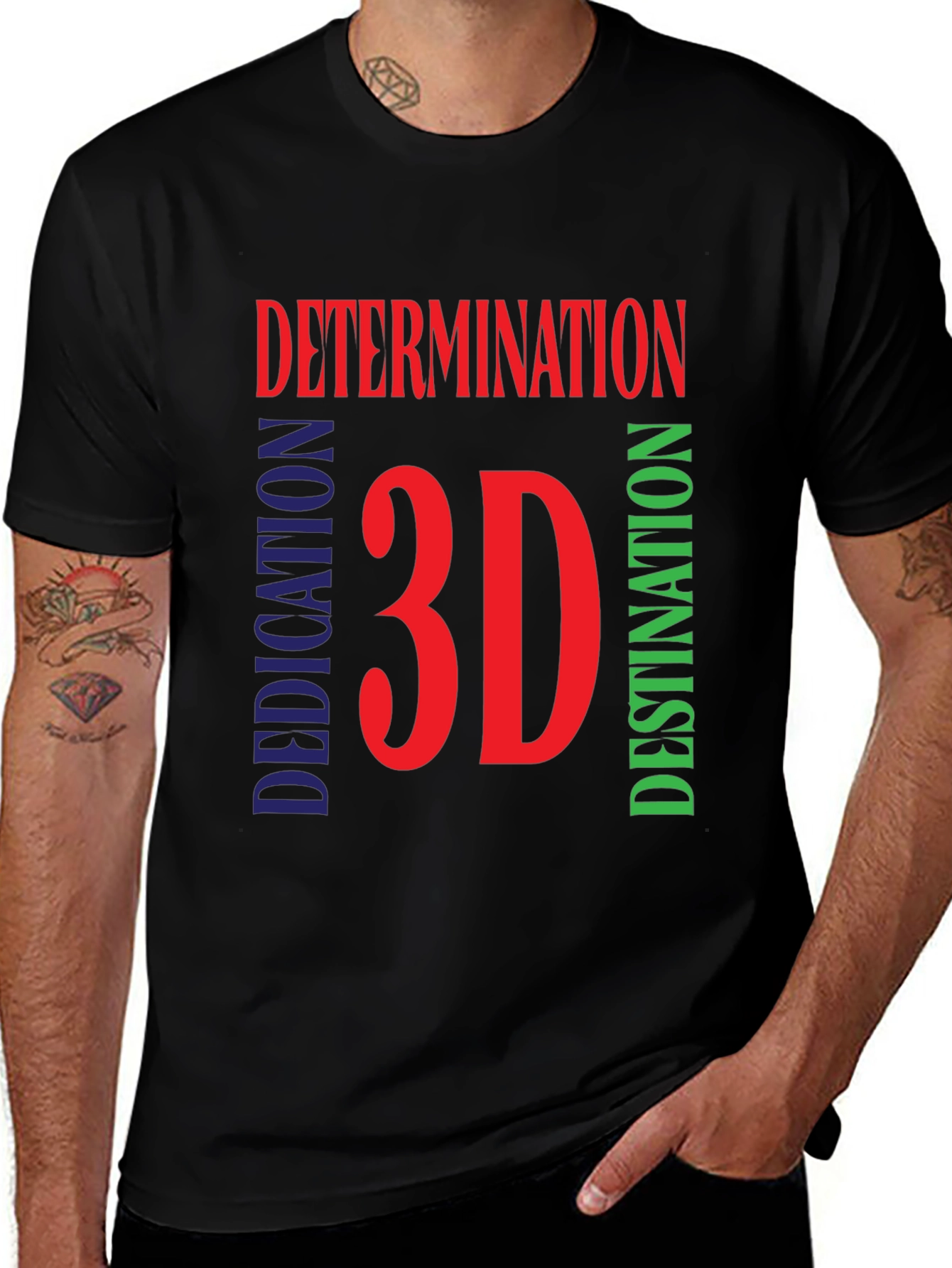Variant 21 of Determination Dedication Destination T-Shirt