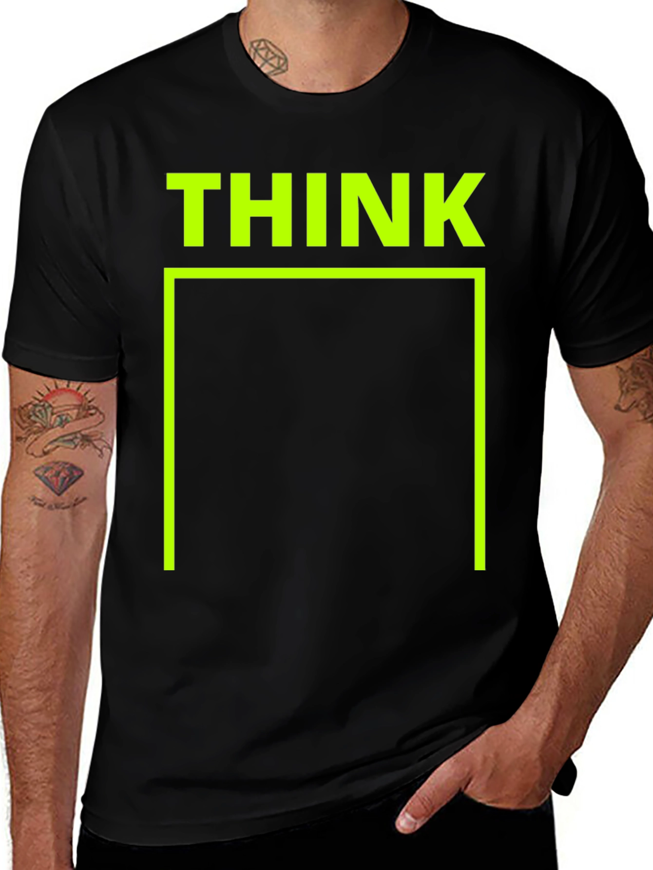 Think Box T-Shirt - Bold Statement Tee