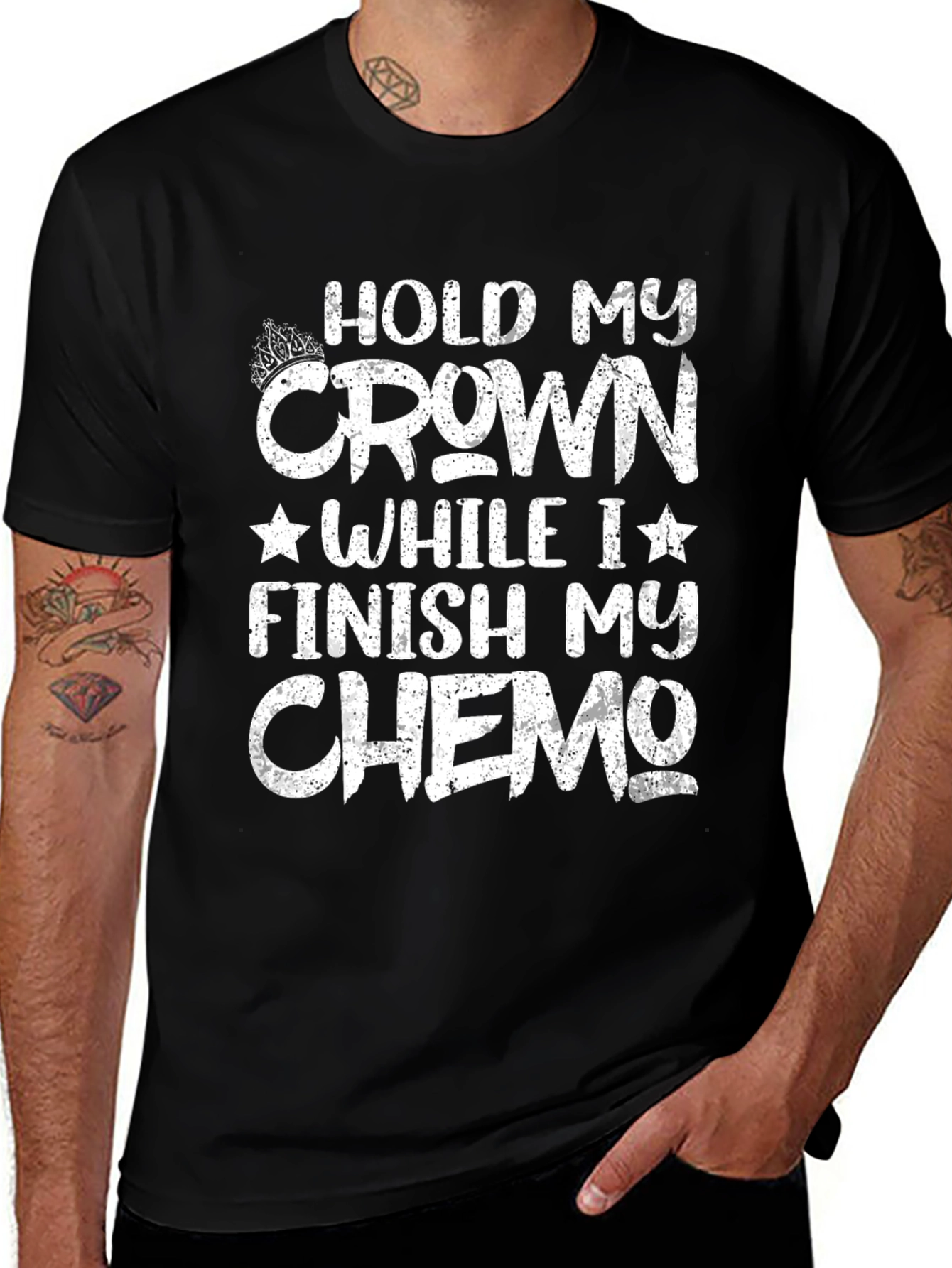 Variant 19 of Hold My Crown Chemo T-Shirt
