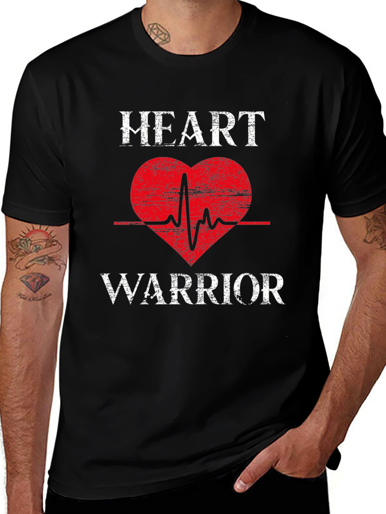 Heart Warrior Graphic T-Shirt - Unisex