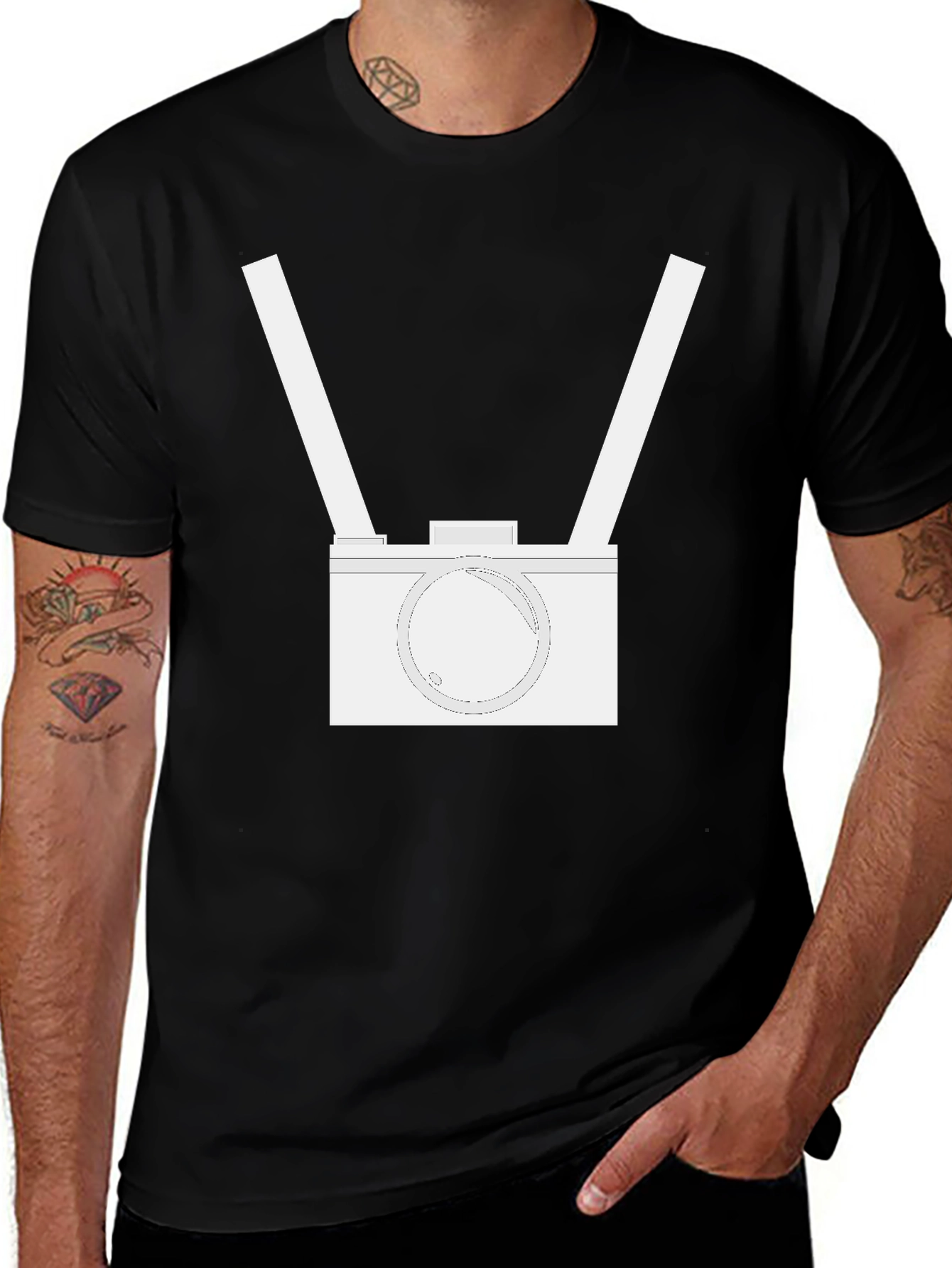 Variant 27 of Retro Camera Graphic Tee