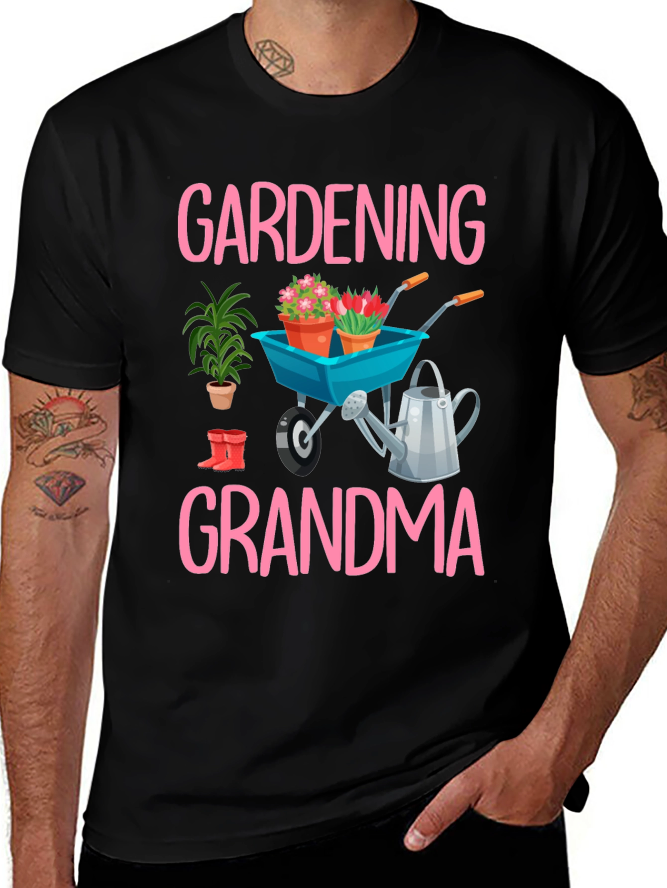 Gardening Grandma T-Shirt: Gardener's Gift