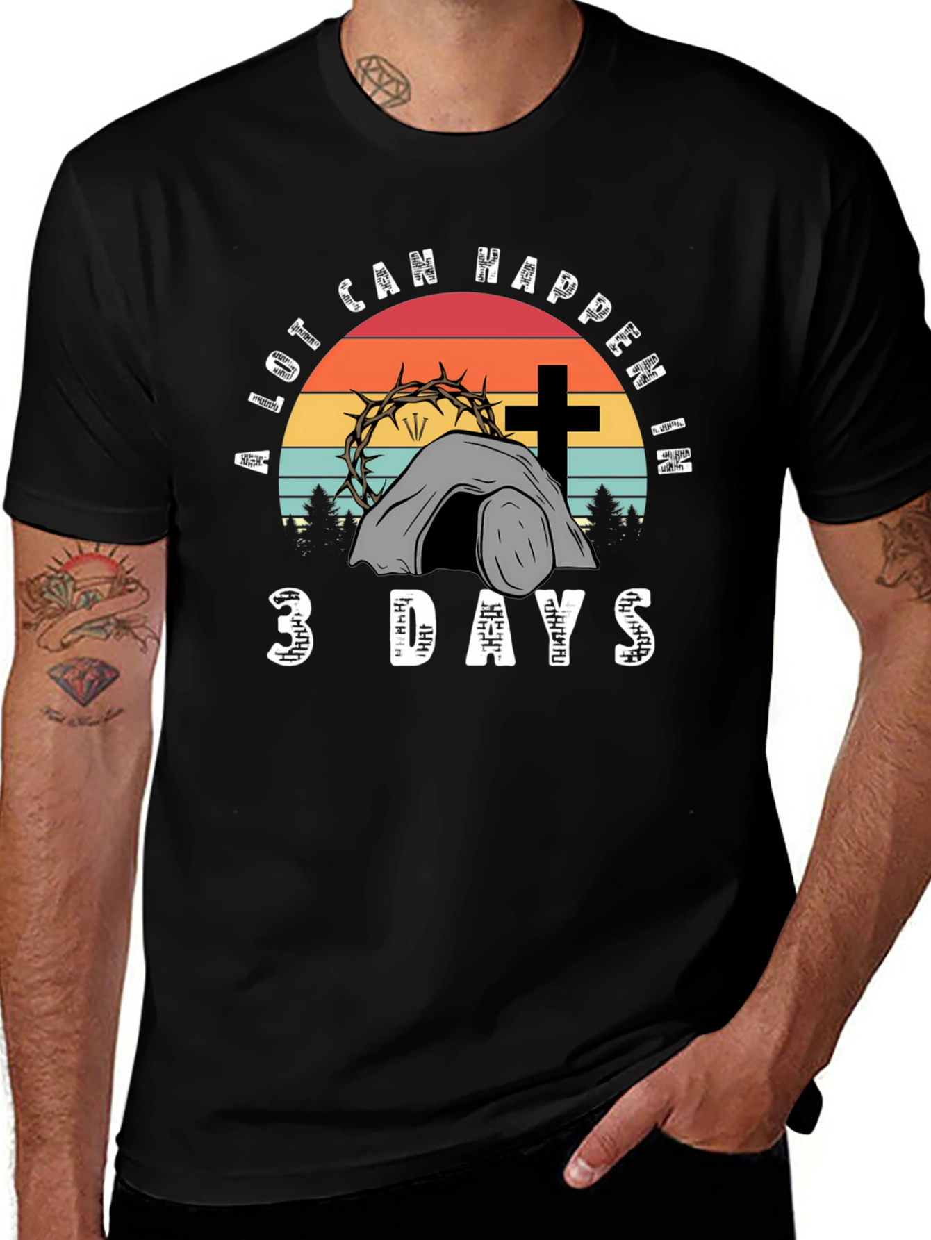 A Lot Can Happen in 3 Days Easter T-Shirt