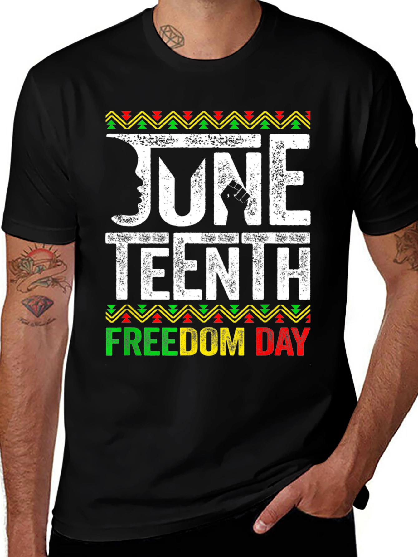 Juneteenth Freedom Day Graphic T-Shirt