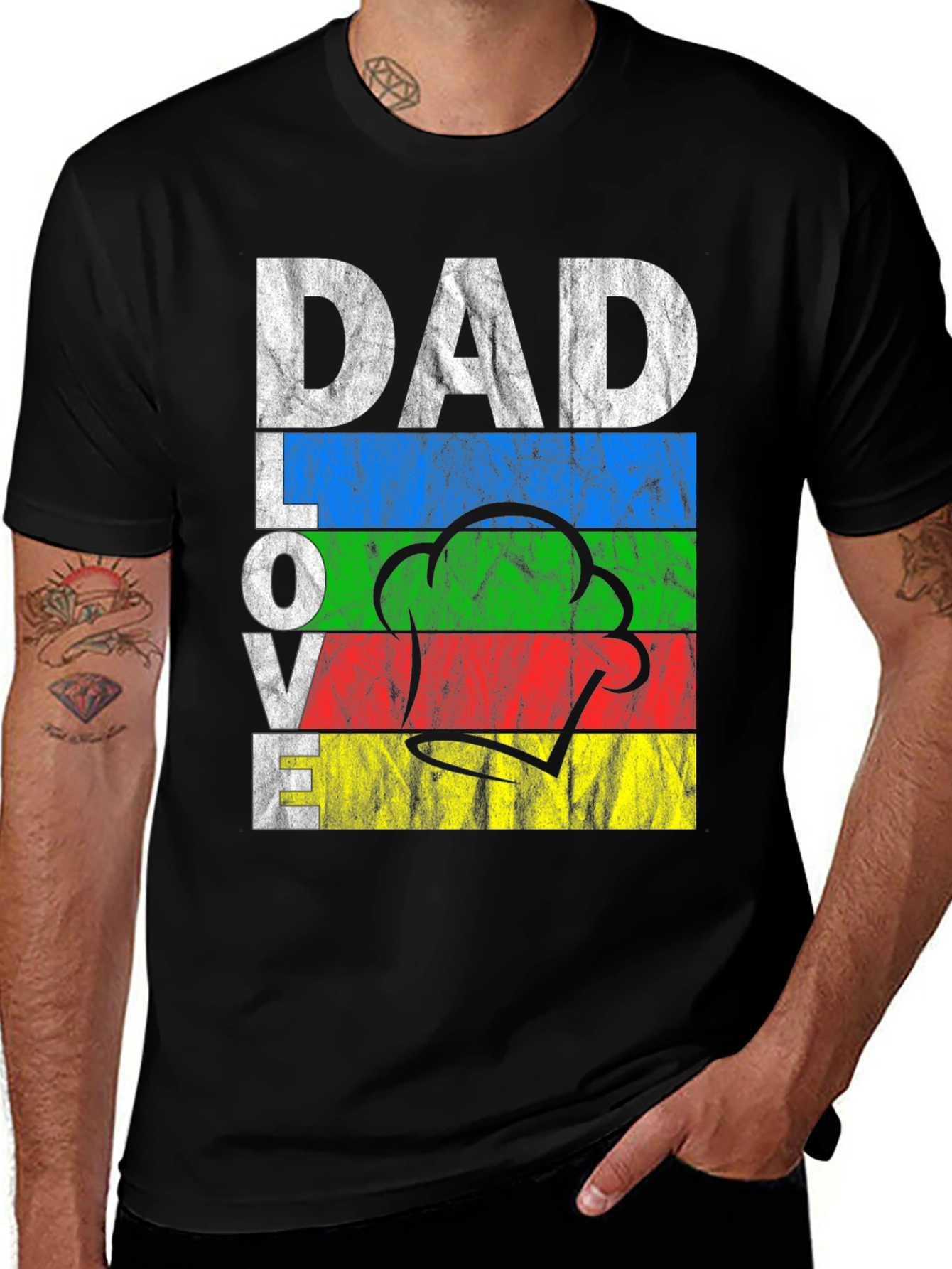 Variant 8 of Dad Love Cooking T-Shirt
