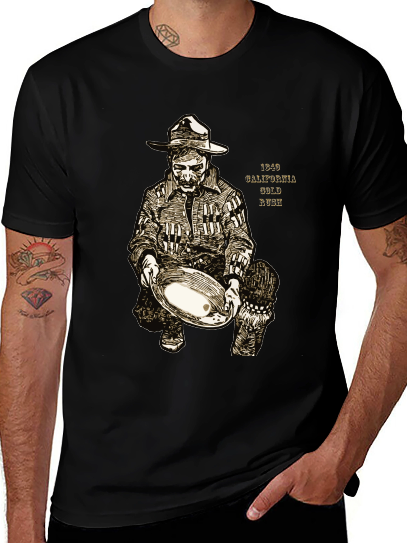 Variant 16 of Vintage Gold Rush T-Shirt