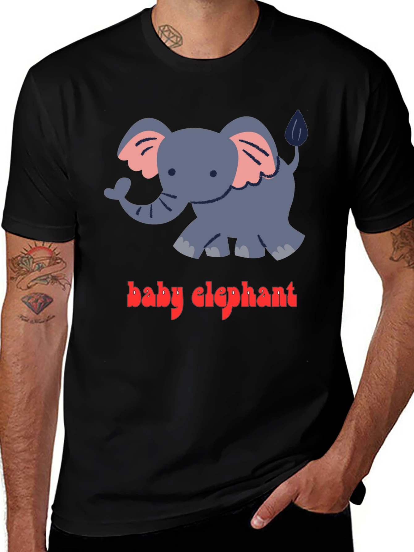 Variant 11 of Baby Elephant Graphic Tee