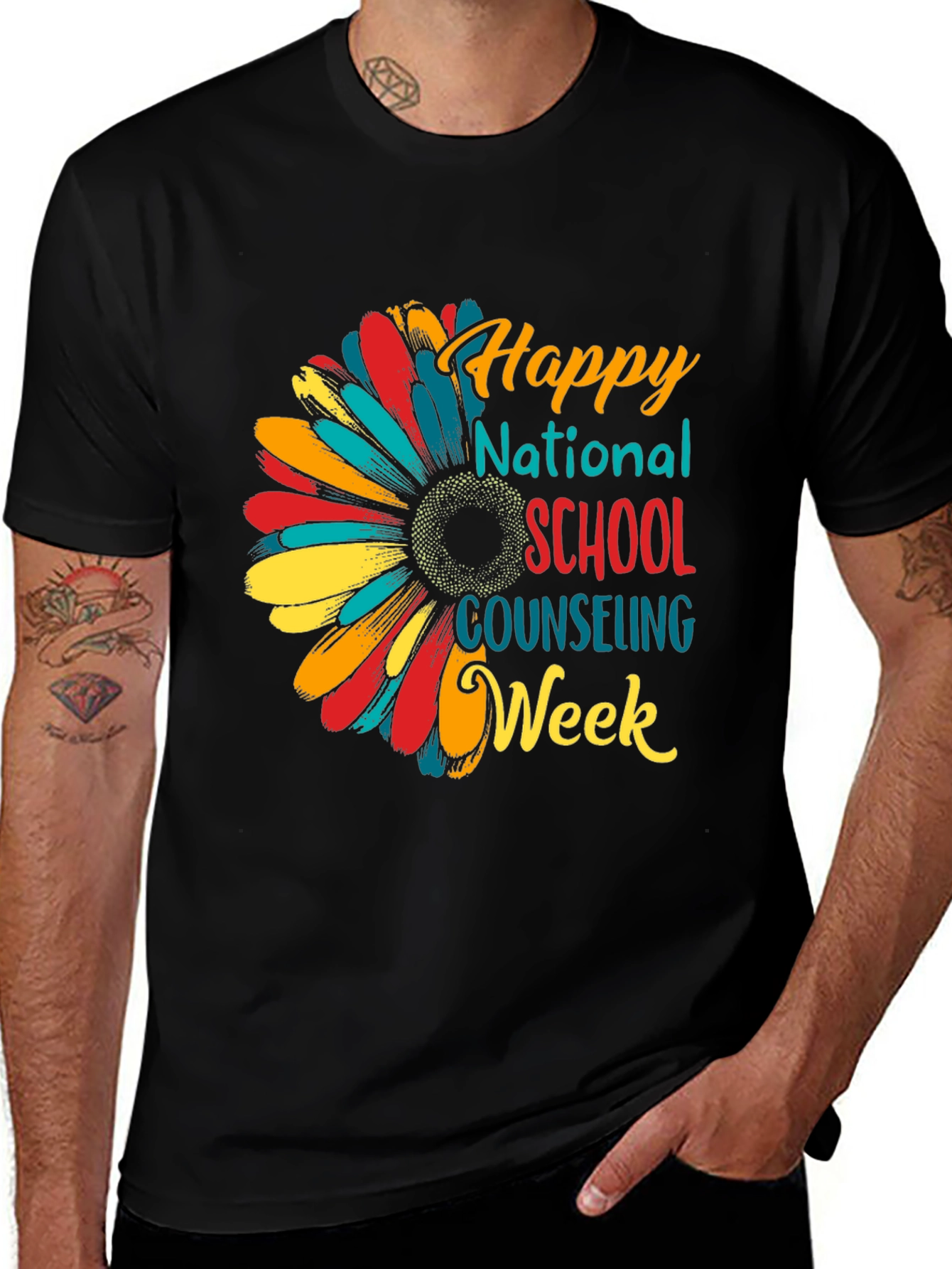 Variant 25 of Happy National School Counseling Week T-Shirt