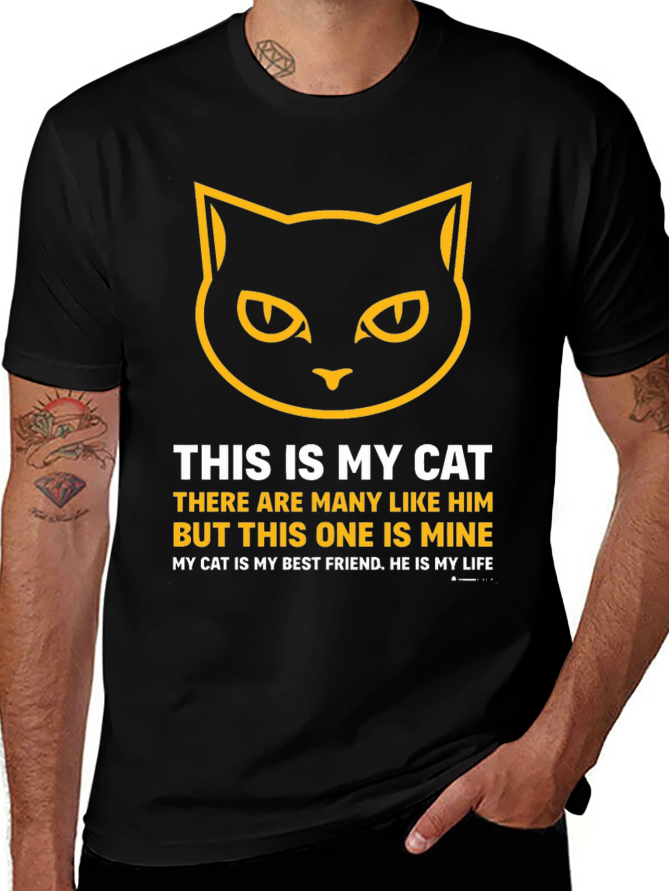 Variant 8 of This Is My Cat T-Shirt, Cat Lover Tee