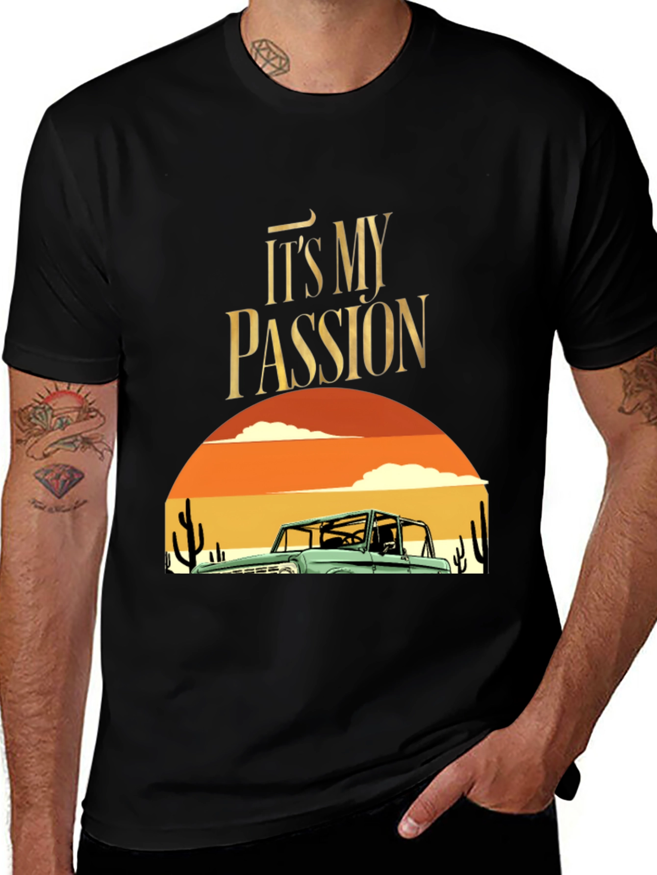It's My Passion Bronco Desert Graphic Tee