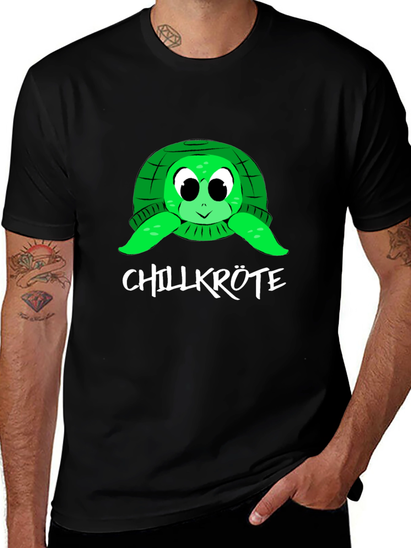Variant 12 of Chillkröte Turtle Graphic T-Shirt