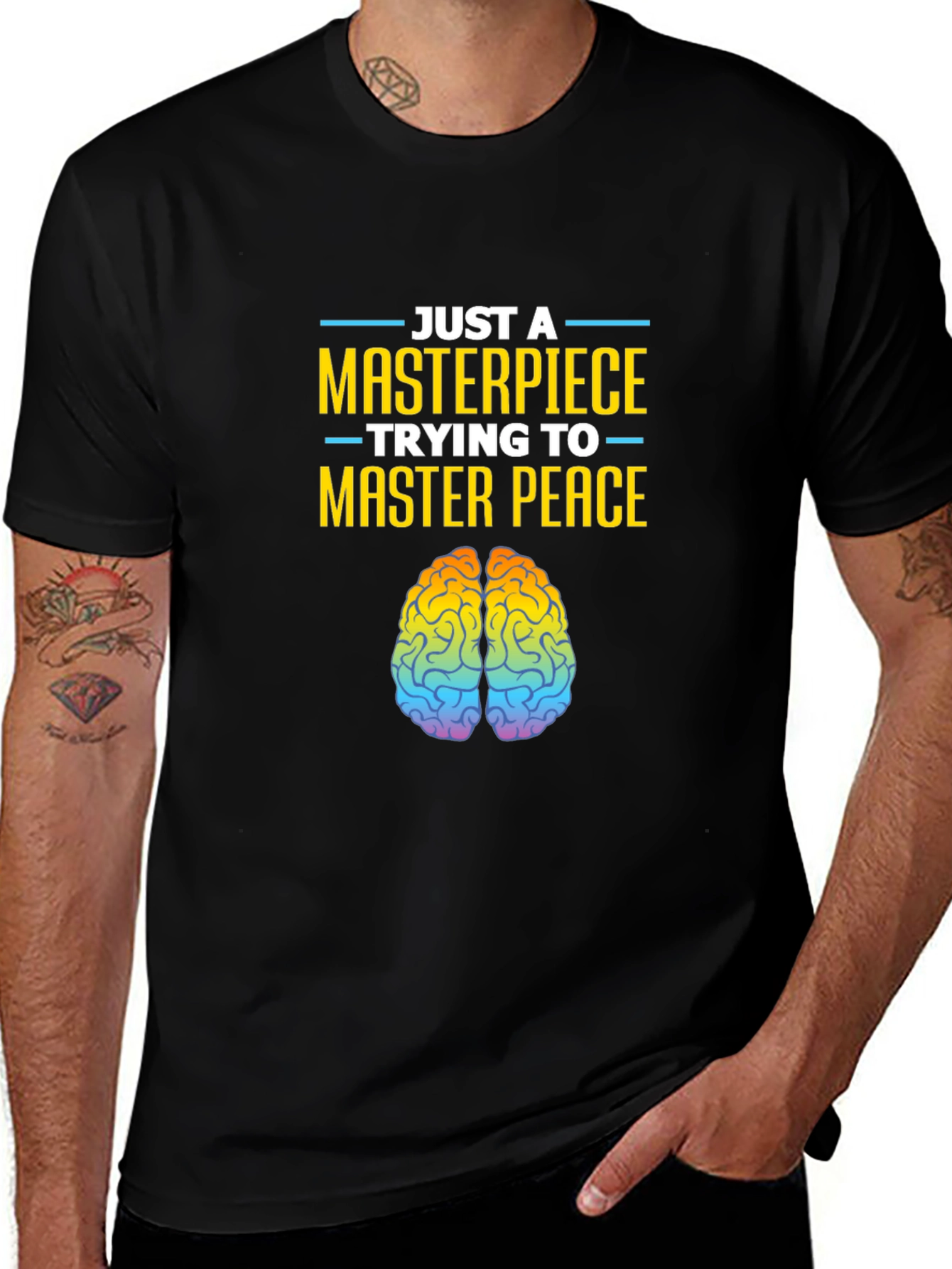 Variant 11 of Masterpiece T-Shirt - Master Peace Graphic Tee